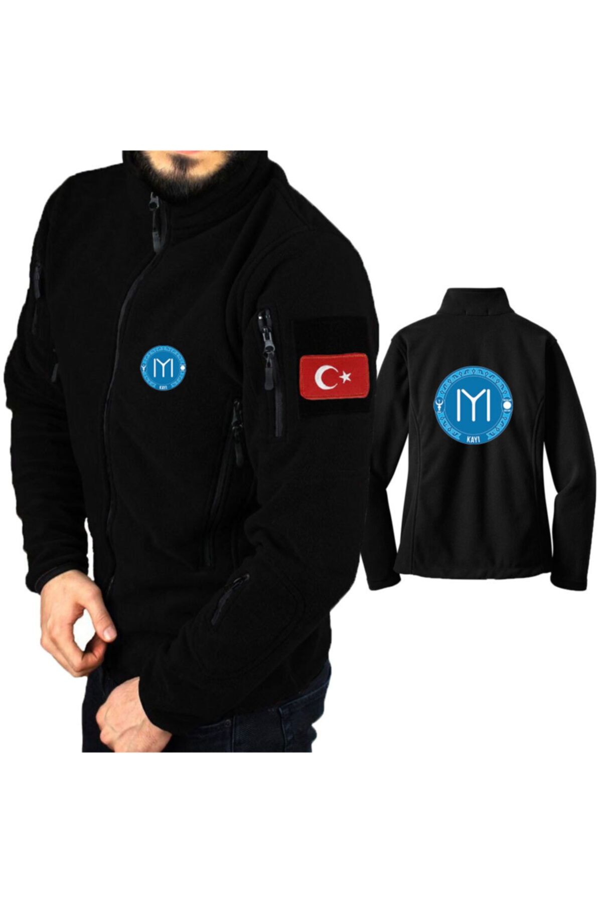astak Kayıboyu Askeri Taktik Polar Mont Peç'li Bll1446