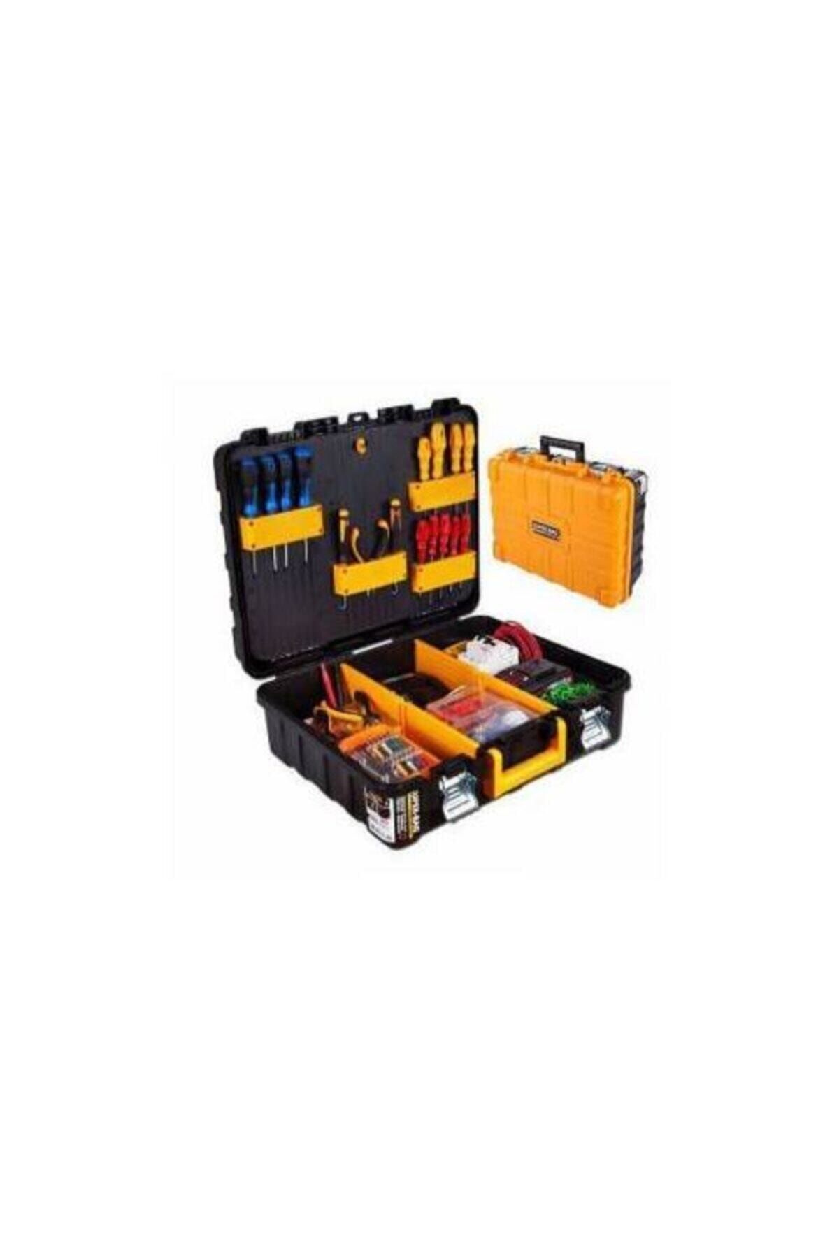 SihirliEkran Super-bag Asr-4025 Profesyonel Teknisyen Takım Çantası Metal Kilitli 1.sınıf Alet Çantası Boş Çanta