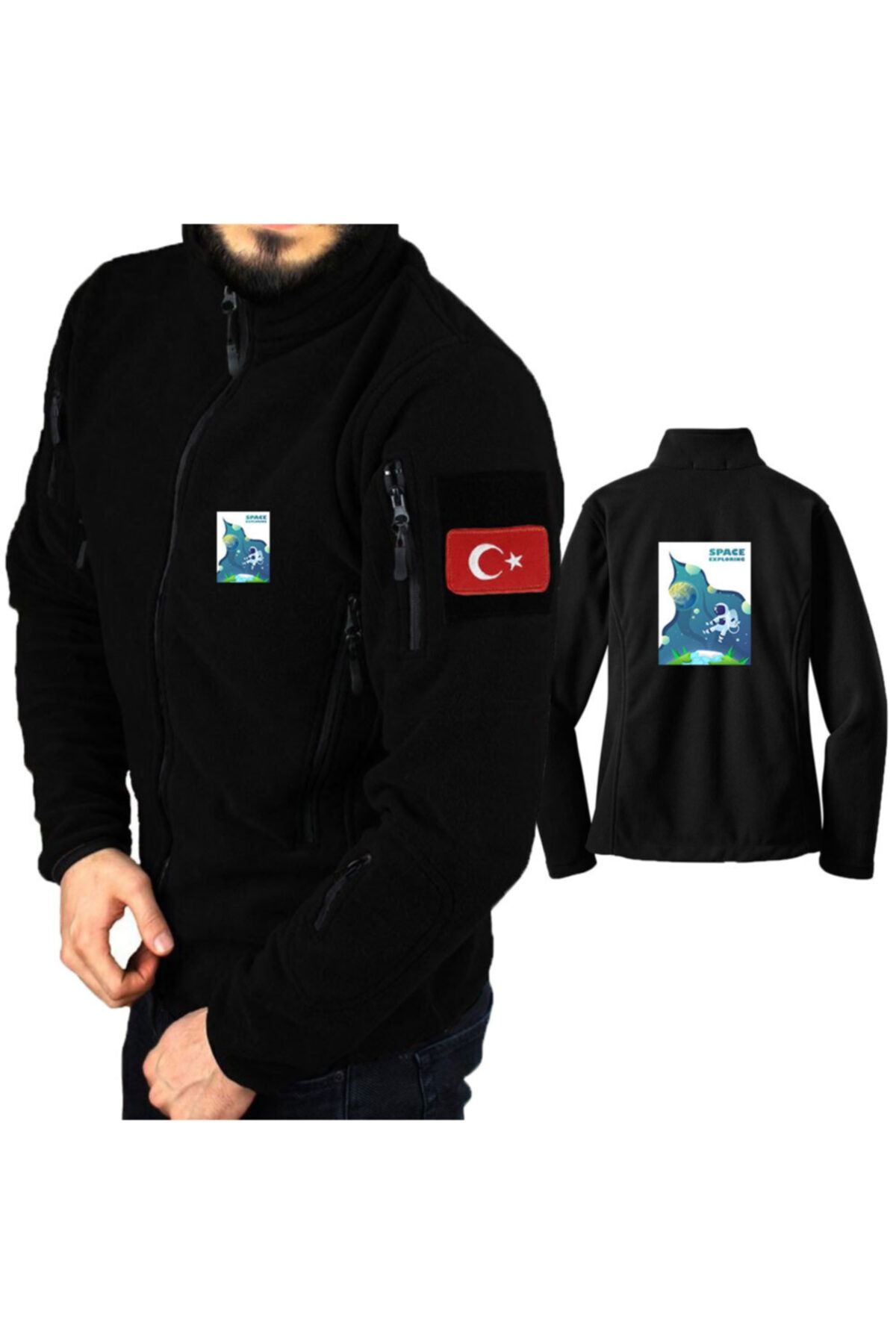 astak Uzay Taktik Polar /mont Peç'li Bll574