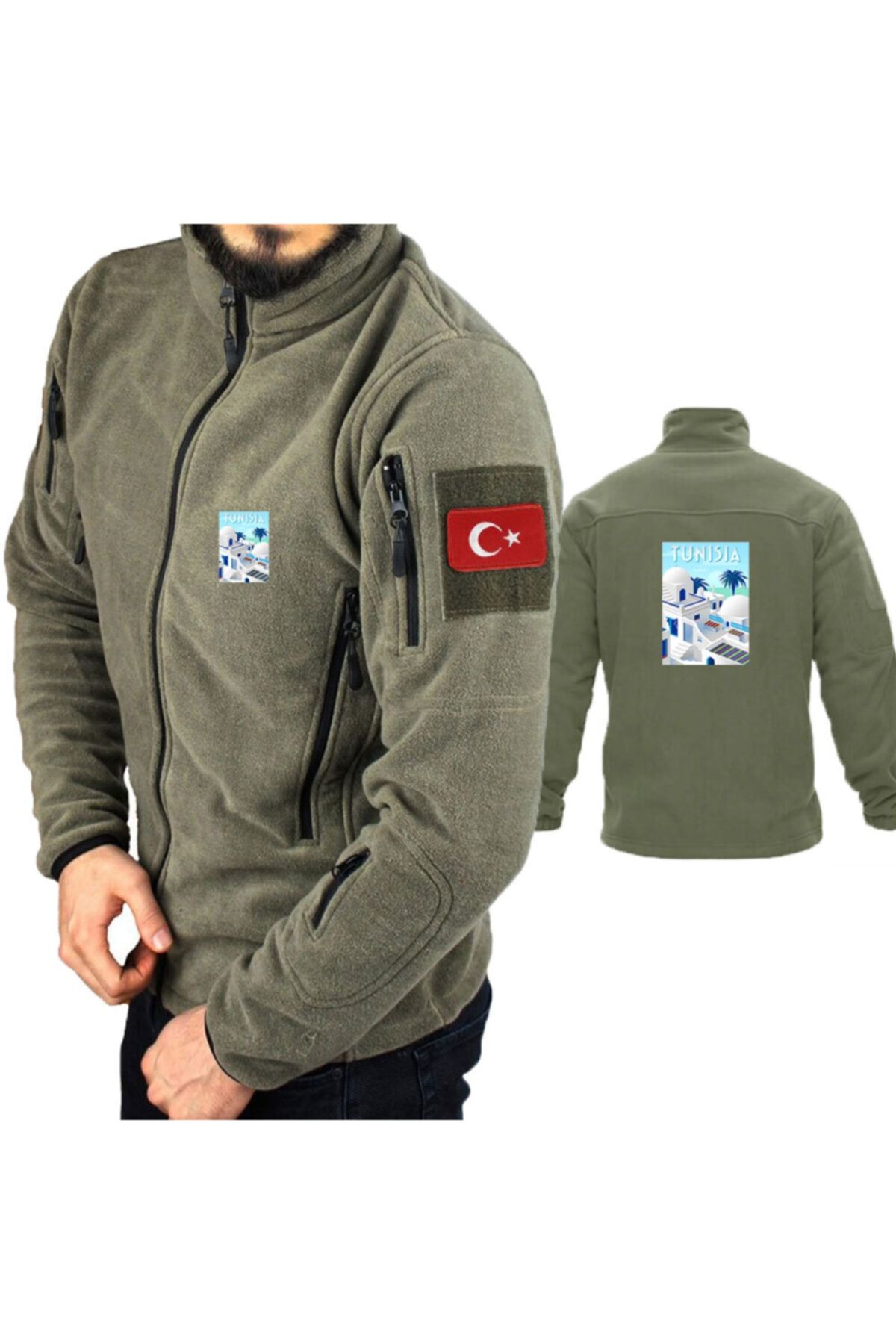 astak Tunus Askeri Taktik Polar /mont Peç'li Bll2265