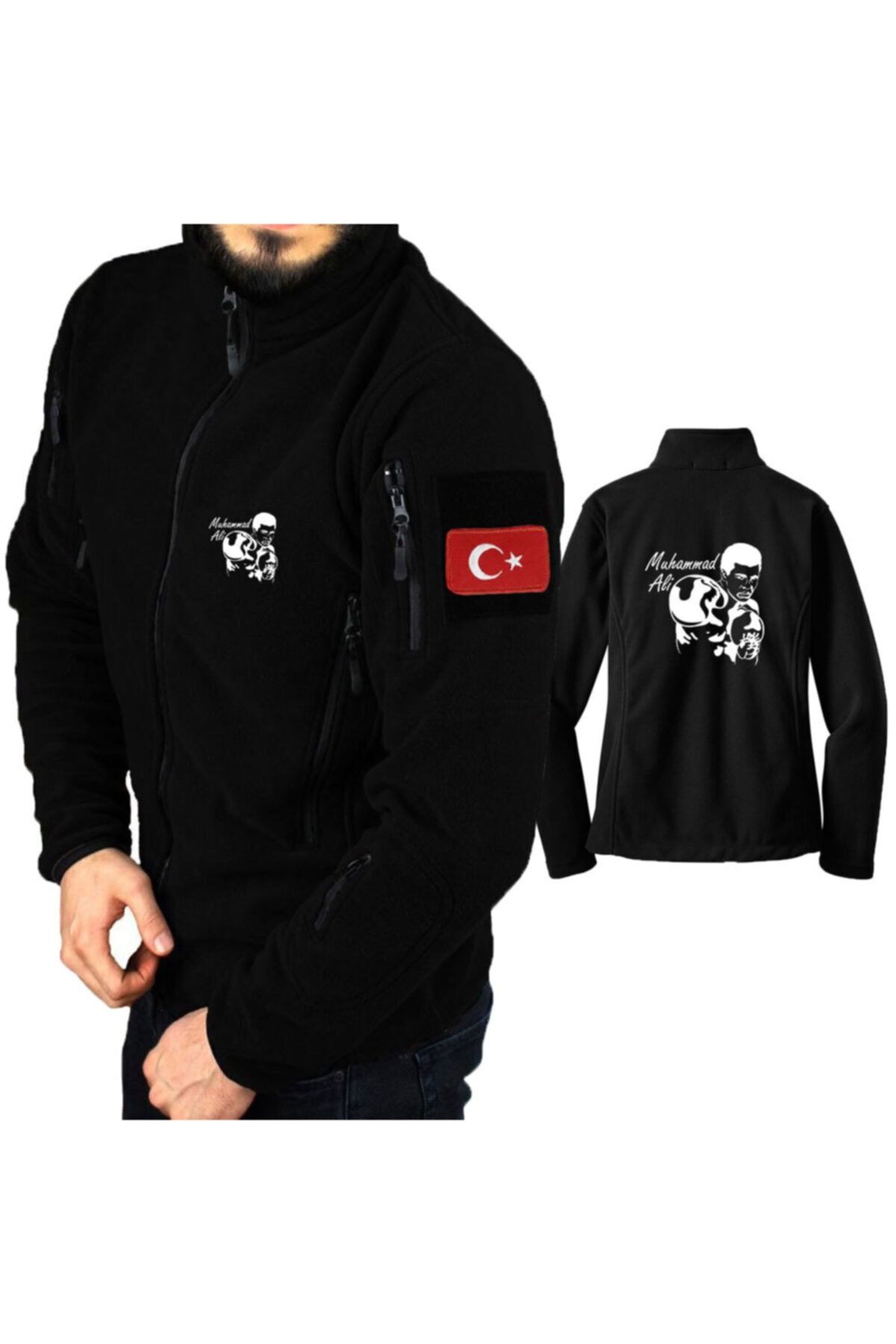 astak Muhammed Ali Askeri Taktik Polar /mont Peç'li Bll2037