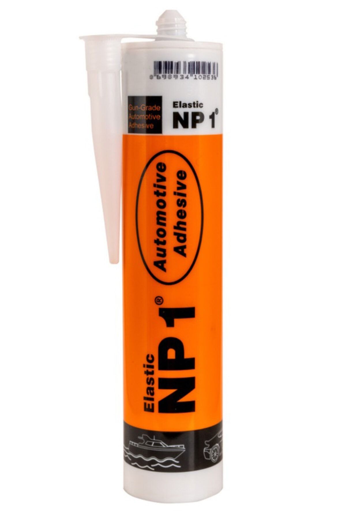 Badem10 Np1 Beyaz Oto Araç Araba Cam Montaj Yapıştırıcısı 290ml