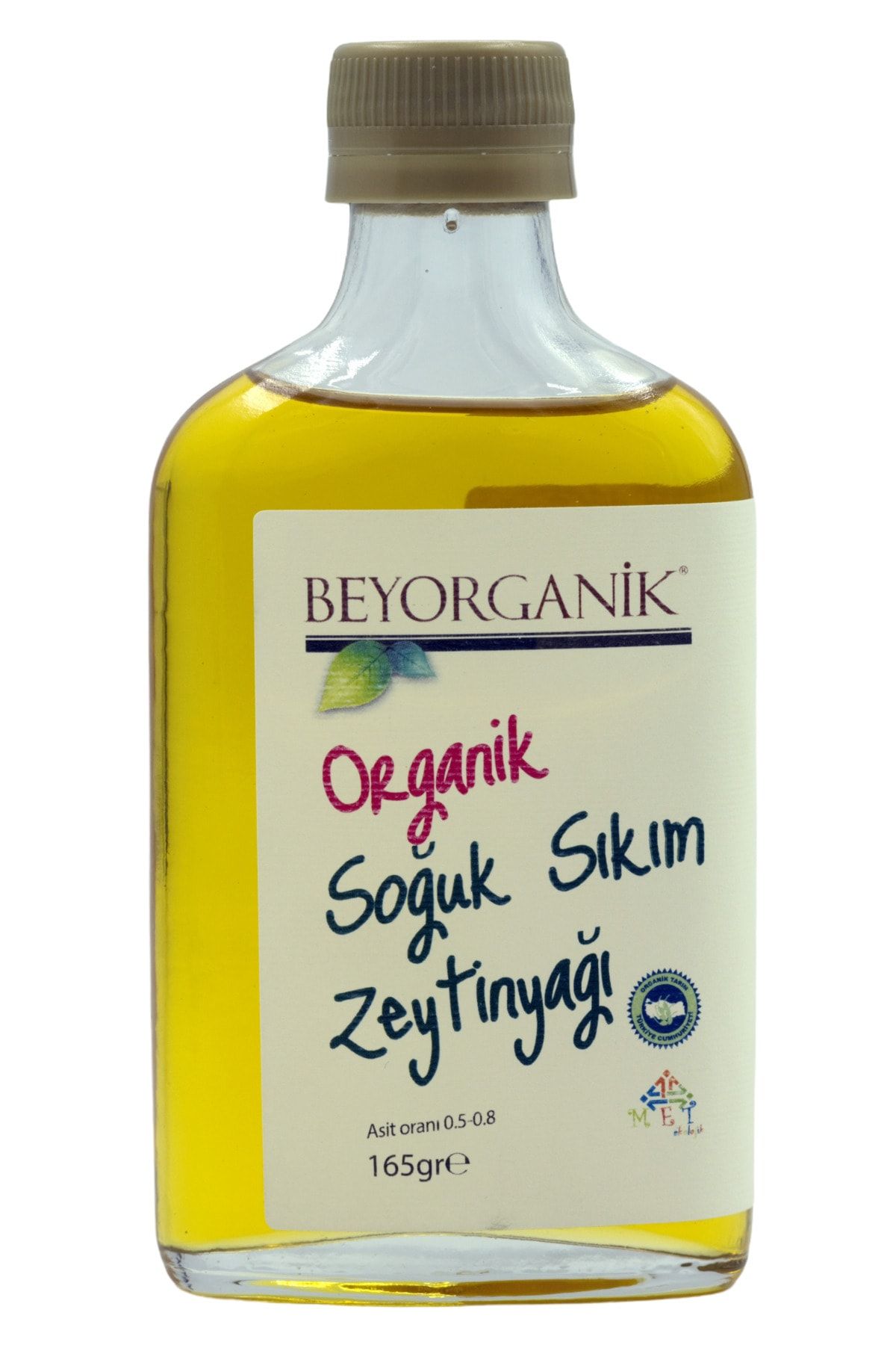 BEYORGANİK Soğuk Sıkkım Zeytinyağı 200 Ml