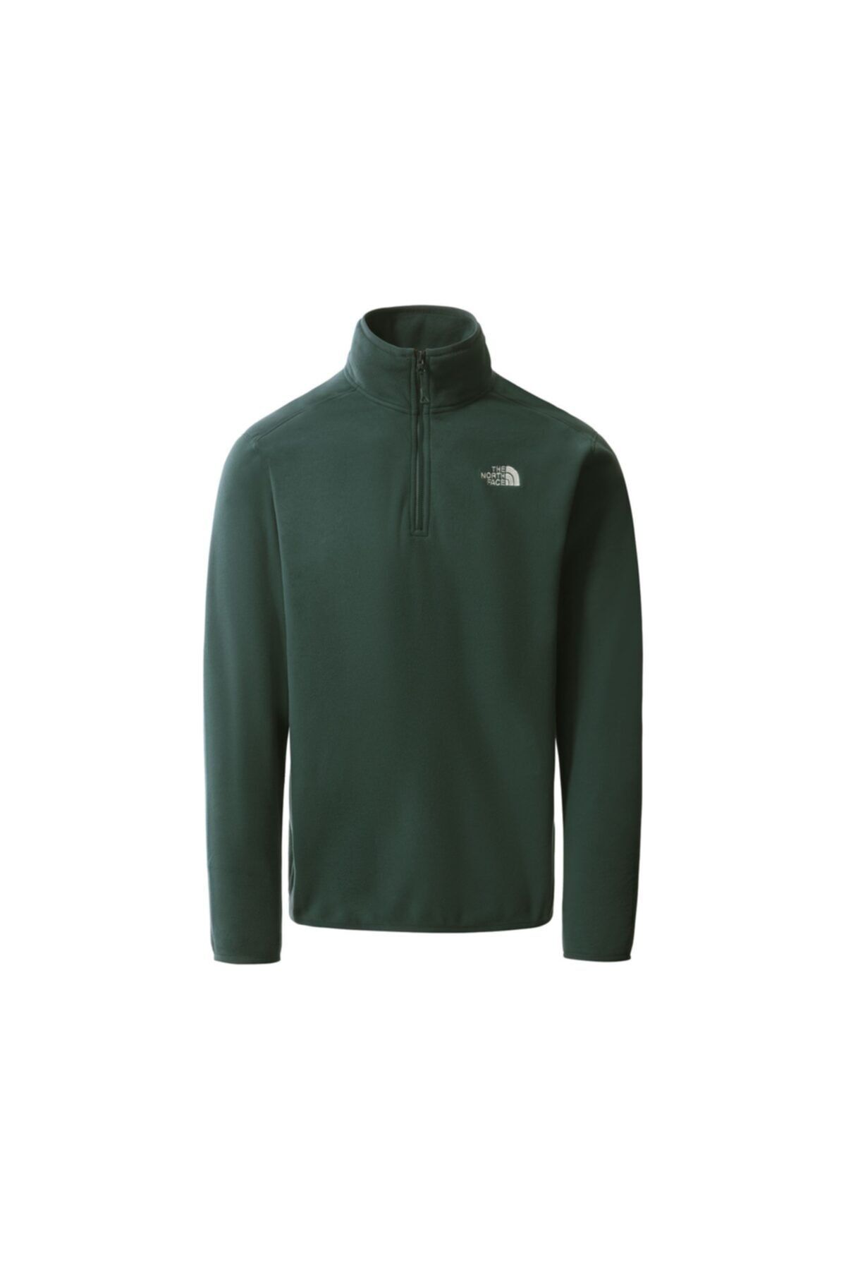 THE NORTH FACE W 100 Glacıer 1/4 Zp Kadın Outdoor Ceketi Nf0a5ıhnnyc1 Yeşil