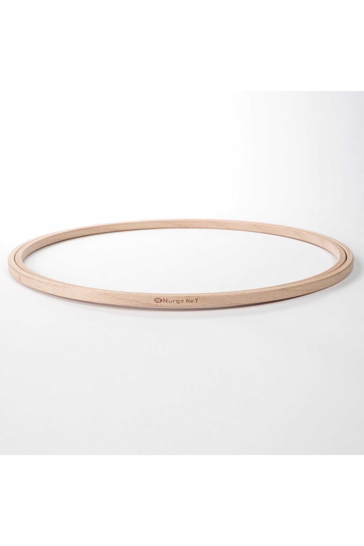 Nurge Ahşap Kasnak 7 No Düz Vidasız