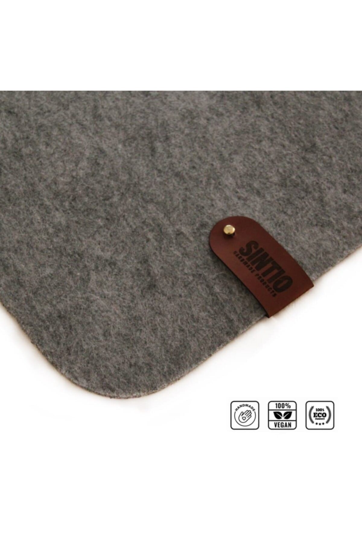 pigleb Sıntıo Keçe Mousepad (50x100cm.) - Gri (kaydırmaz Taban Ilaveli)