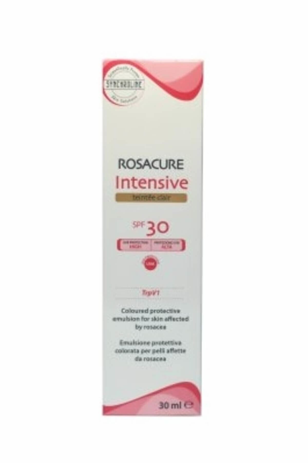 SYNCHROLINE Kapatıcı Özellikli Güneş Kremi - Rosacure Intensive Spf 30 Tinted Claire 30 ml 8023628900943
