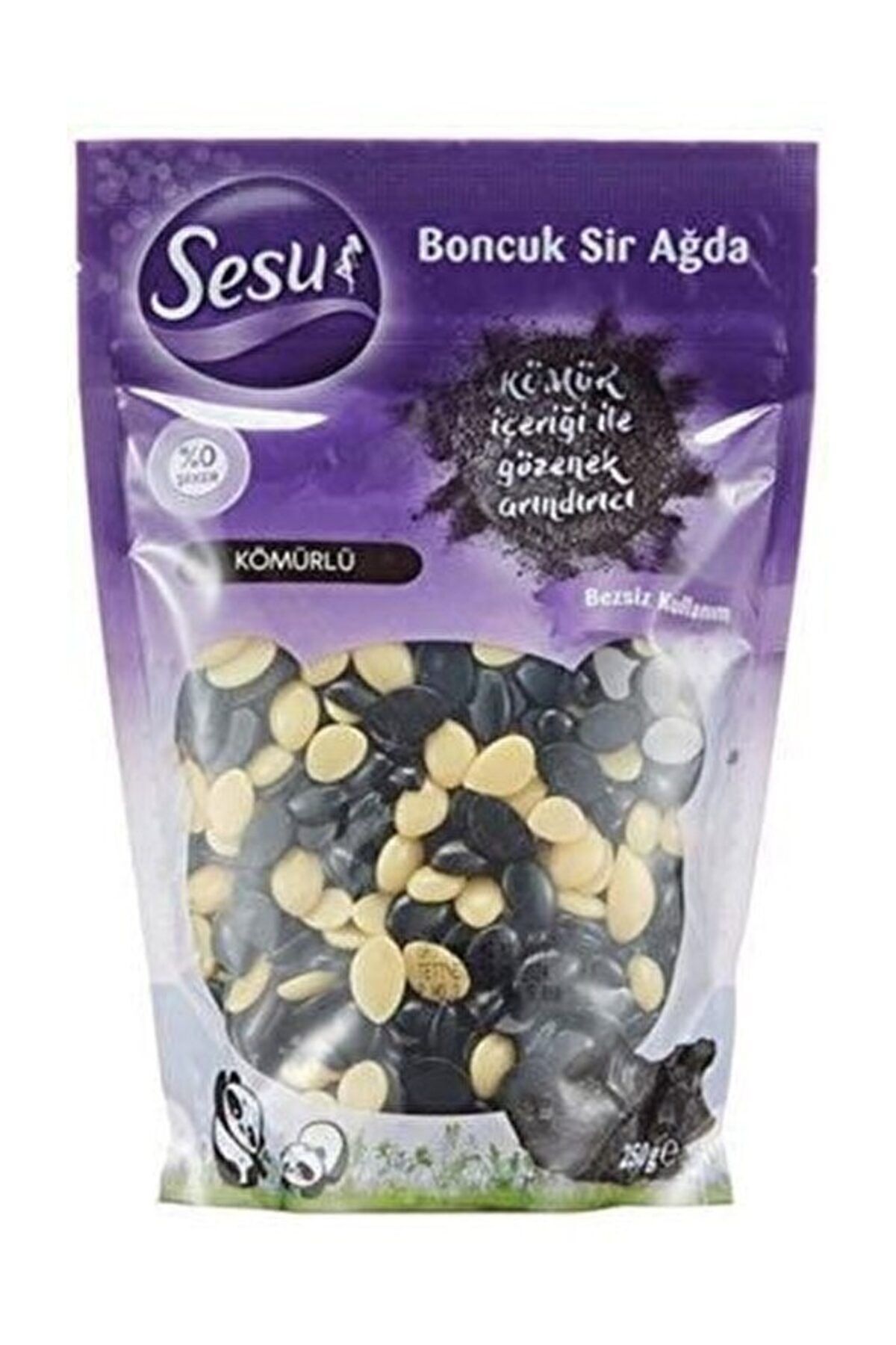 Sesu Kömürlü Boncuk Sir Ağda 250 gr