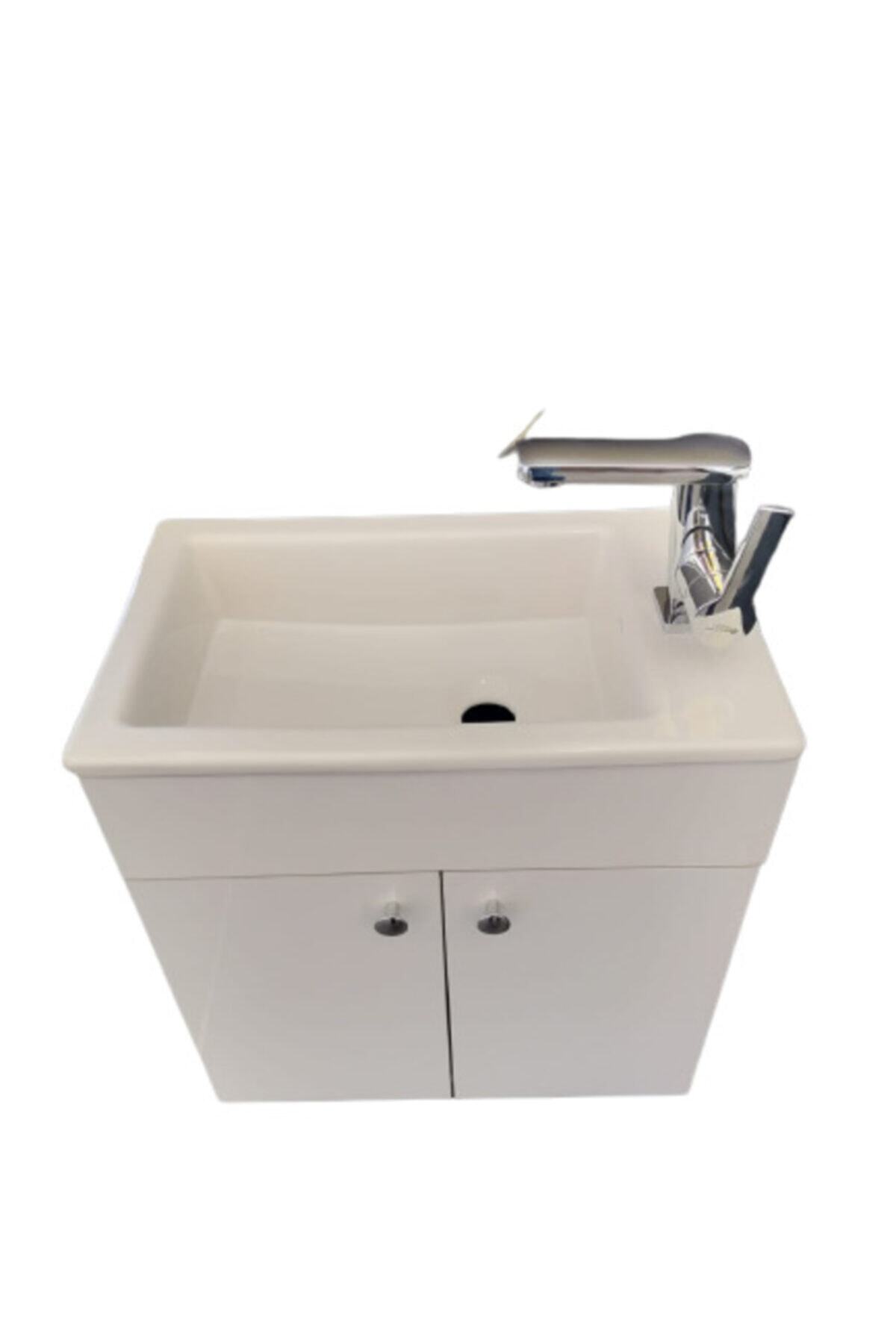 GÜRAL VİT Venüs 30*50 Mobilya Üstü Lavabo Ve Dolap