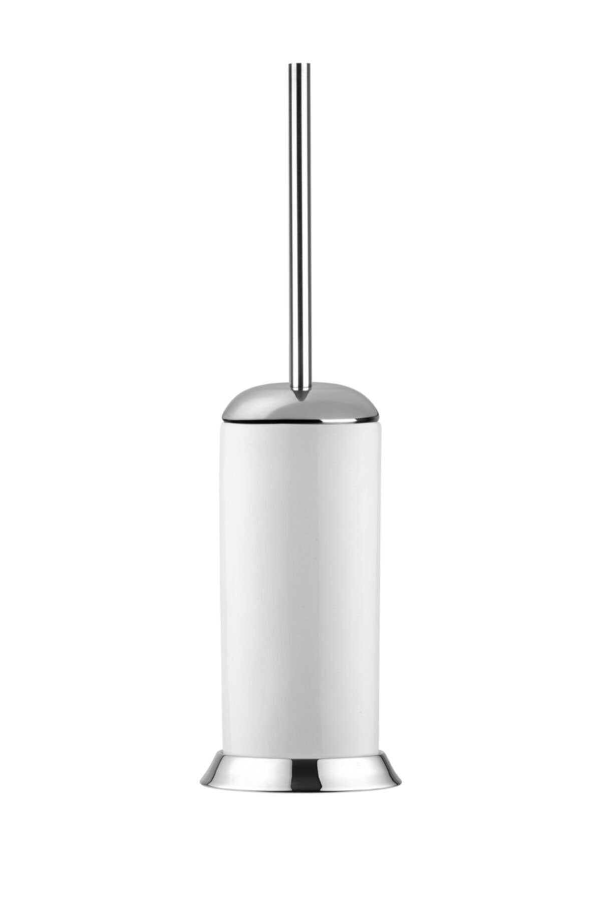 Line Bathroom Stone Tuvalet Fırçalık (porselen Hazne), Krom
