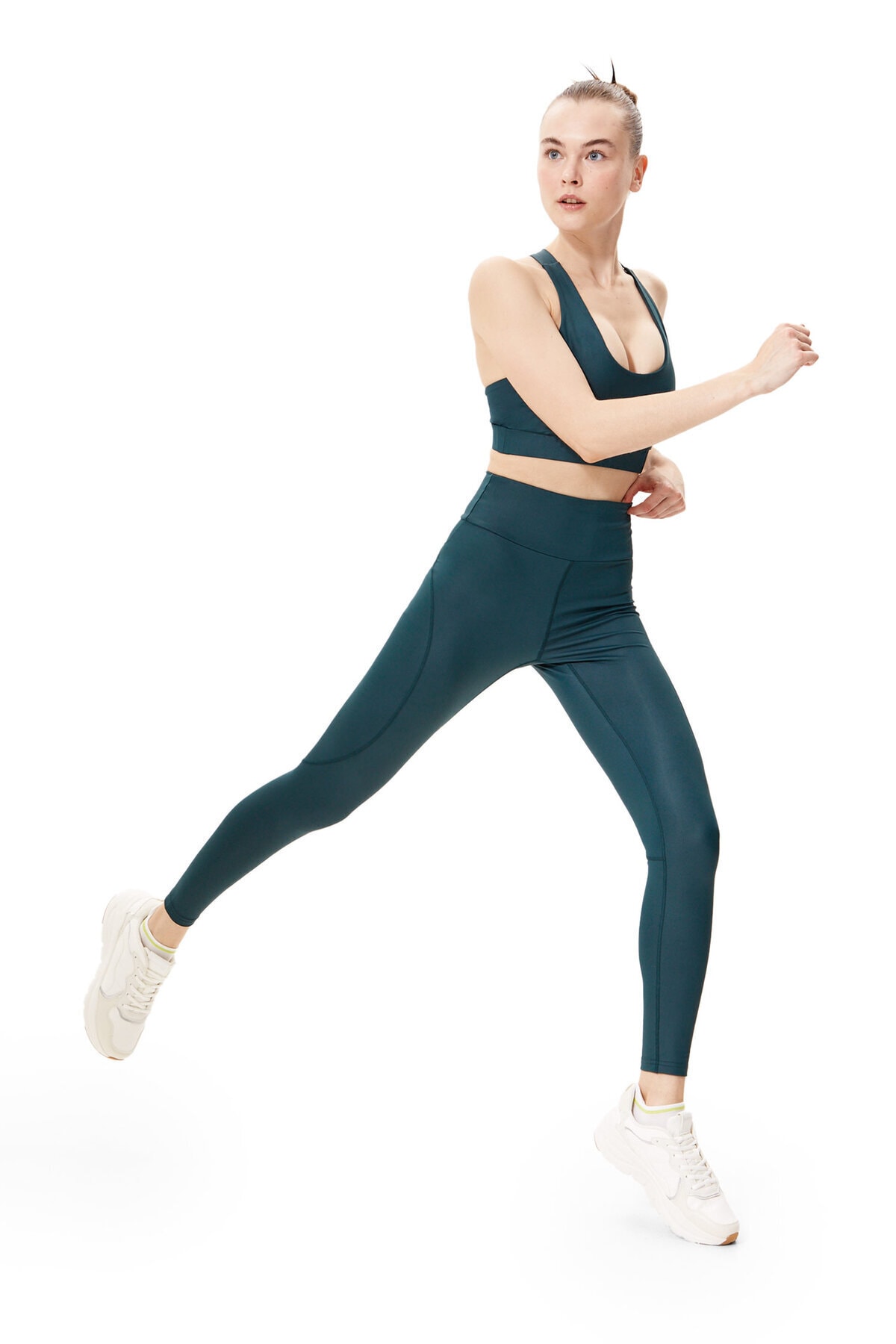 Stradivarius Kaplamalı Spor Tayt