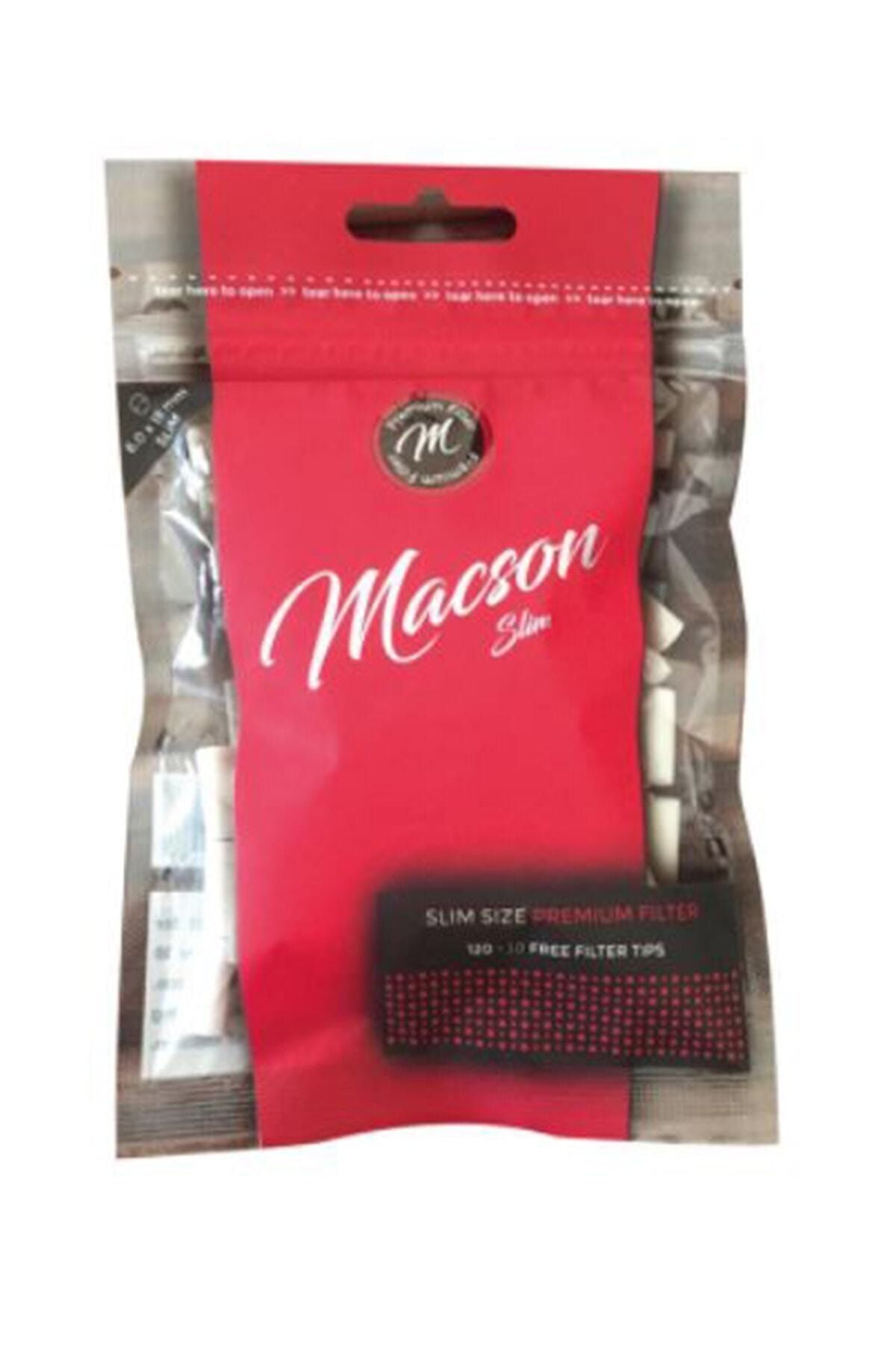 MASCON Slim Premium Tutun Filtresi,sünger Ağızlık Zıvana 6mm*15mm 150 Adet