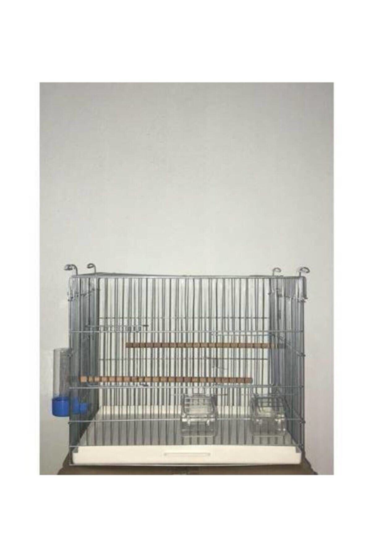 Navis Home 45x35x40 Bölmeli Muhabbet Kuşu Kafesi Kuş Kafesi