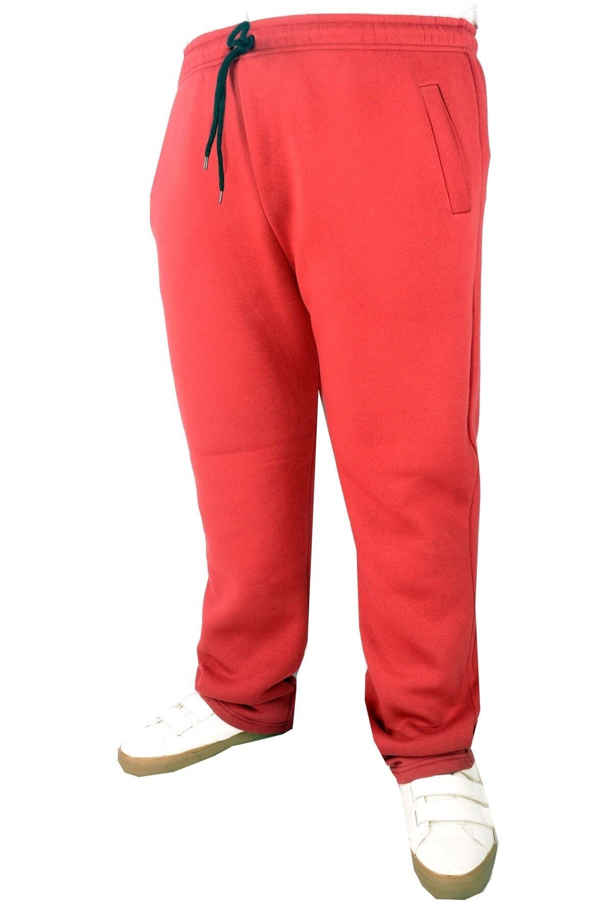 ModeXL Büyük Beden Erkek Eşofman Altı Classic 3 Ip 11103 Bordo