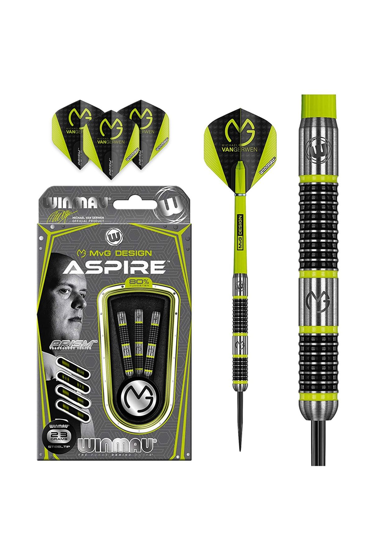 WINMAU Mvg Aspire 23 G Dart Oku Seti