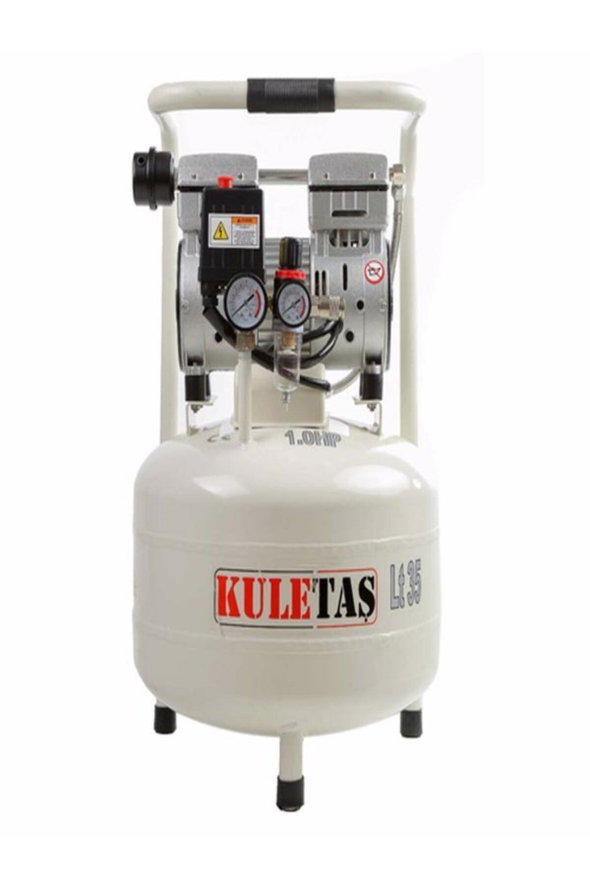 Kuletaş Süper Sessiz Yağsız Hava Kompresörü 35 Lt