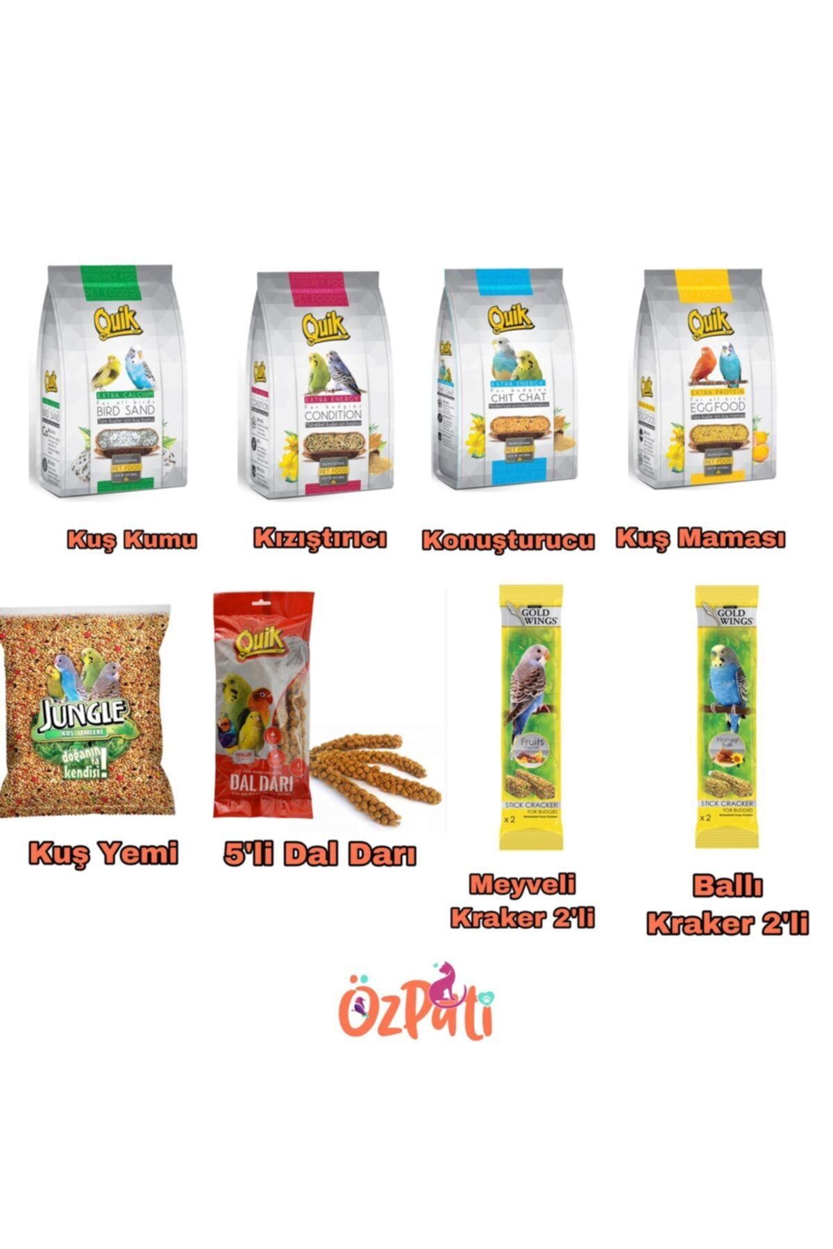 Quik Muhabbet Özel Set 8 Parça