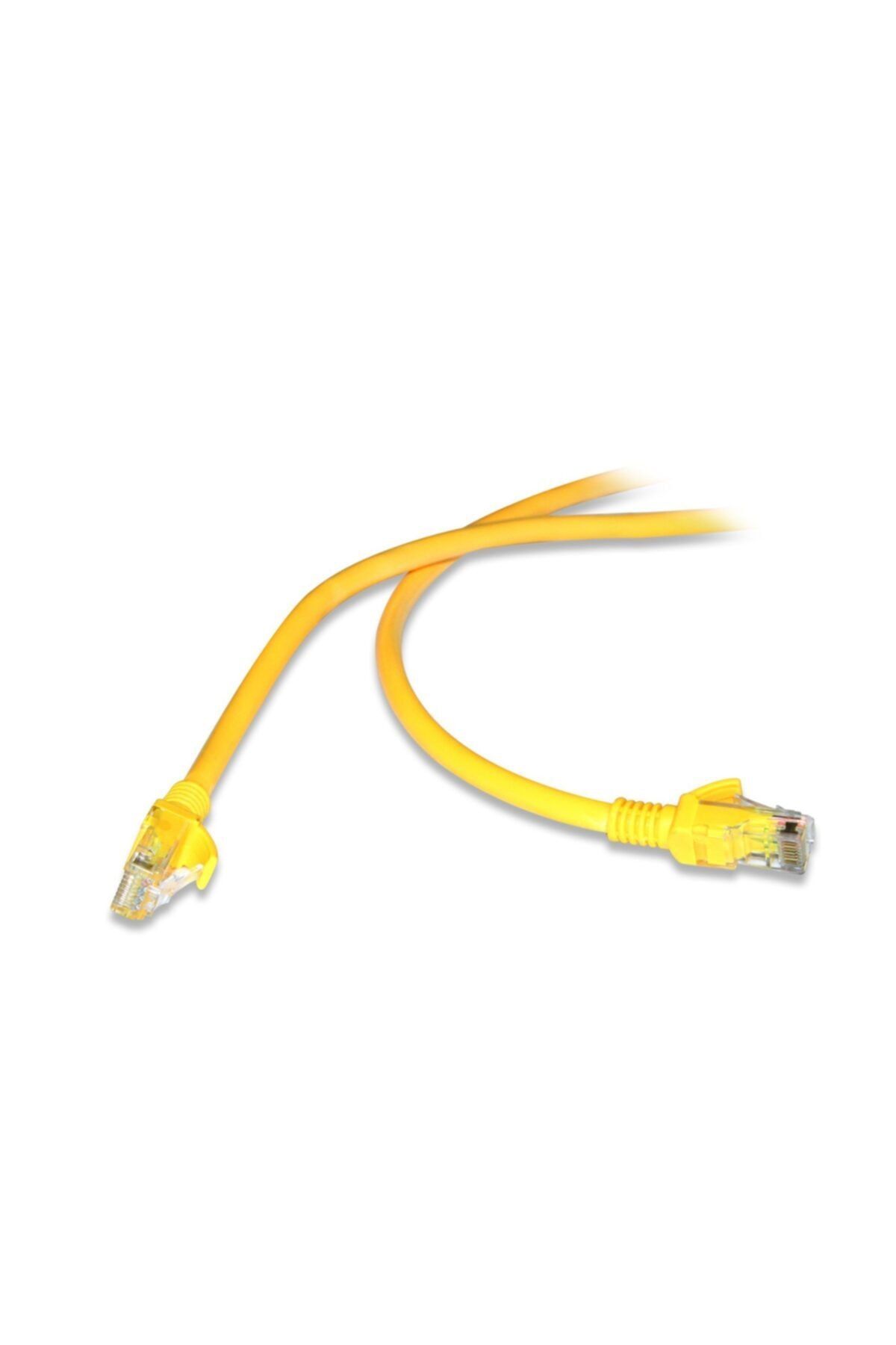 FLAXES Fnk-610s Cat6 10m 23awg Patch Kablo Sarı