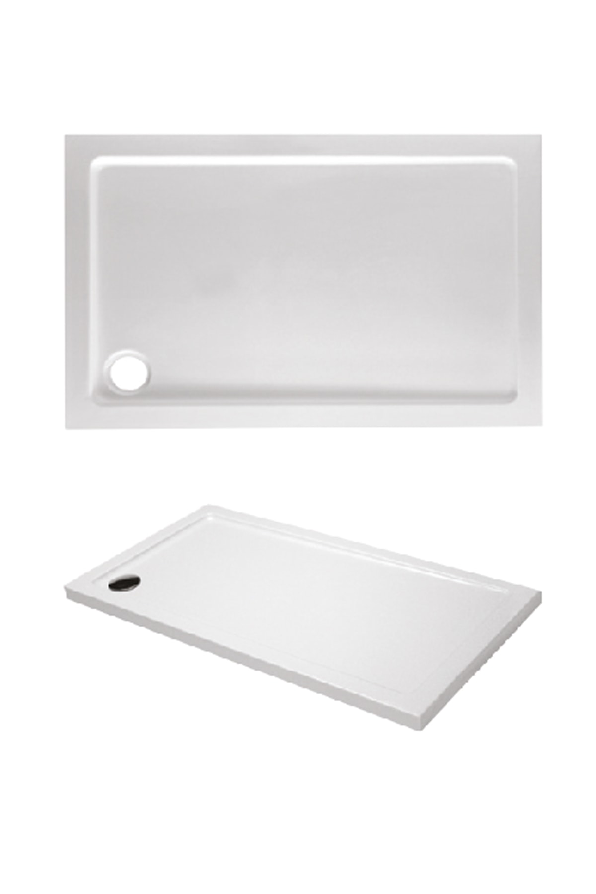 Sanica Imola Dikdörtgen 140*80 Flat Duş Teknesi