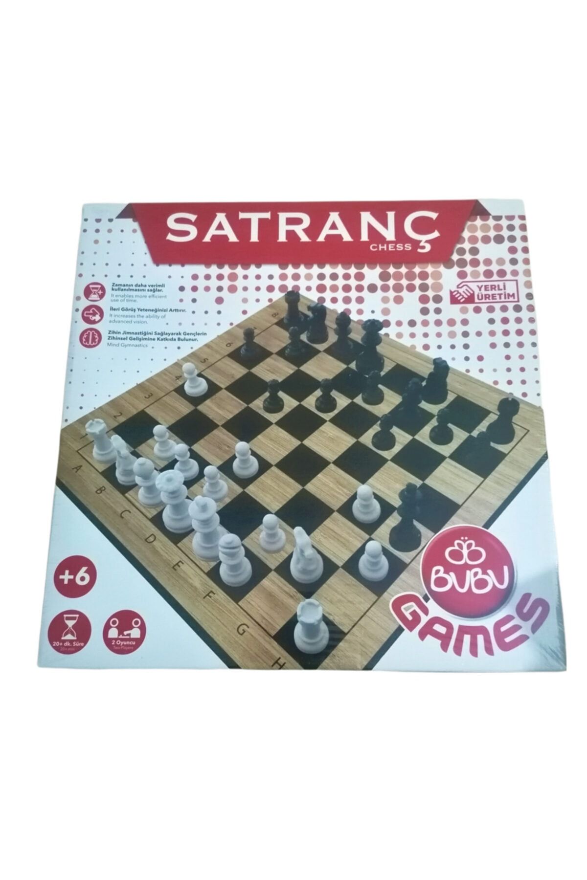 BUBU GAMES Satranç 35x35 Bu-bu Games