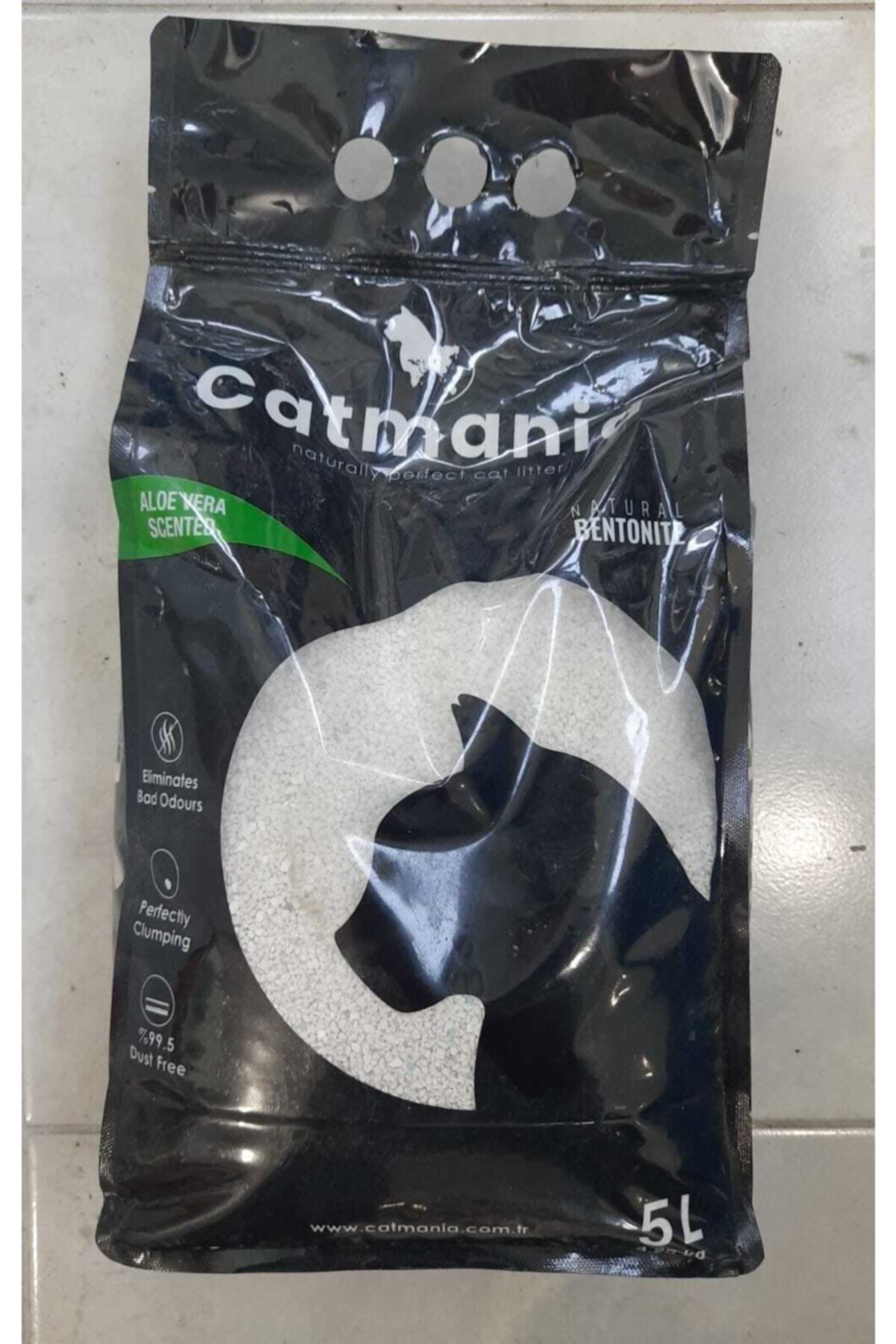 Catmania 5 Lt Aloe Vera Kokulu Kedi Kumu