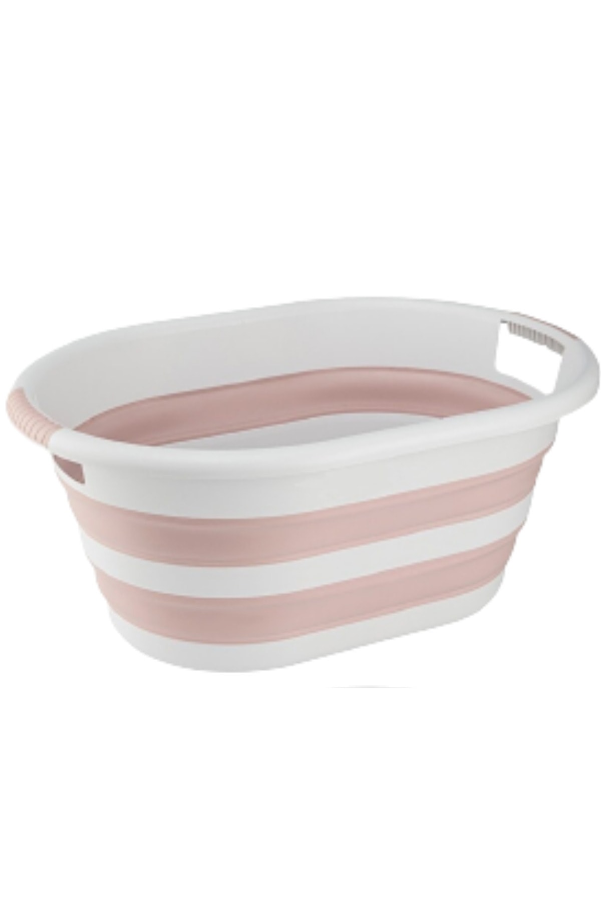 Kitchen Store Pembe Katlanabilir Çamaşır Sepeti Akordiyon Sepet