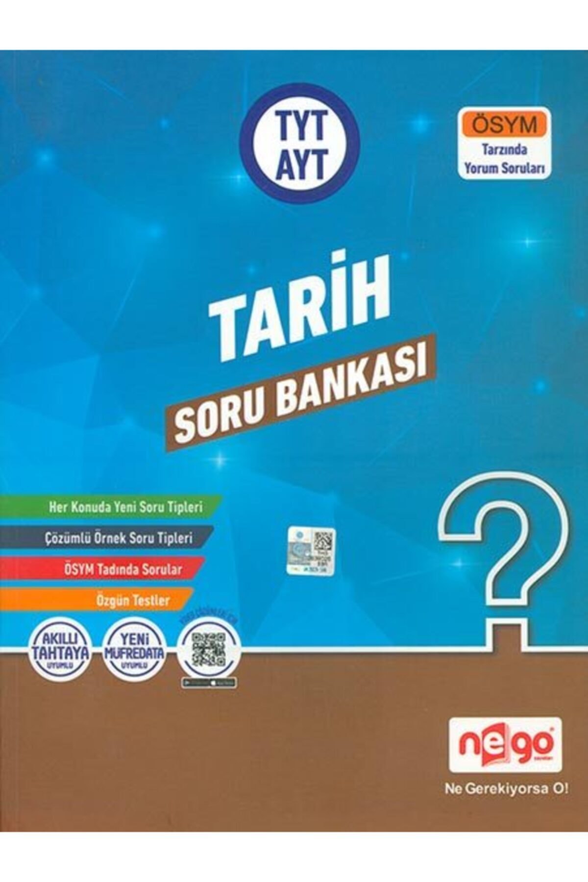 Nego Yayınları Tyt Ayt Tarih Soru Bankası