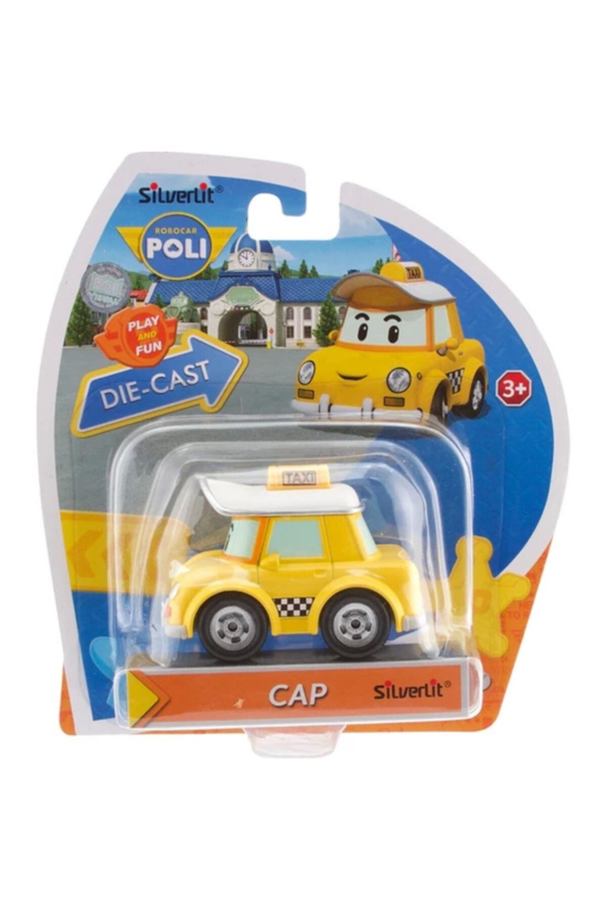 Robocar Poli Metal Araç Cap Figür
