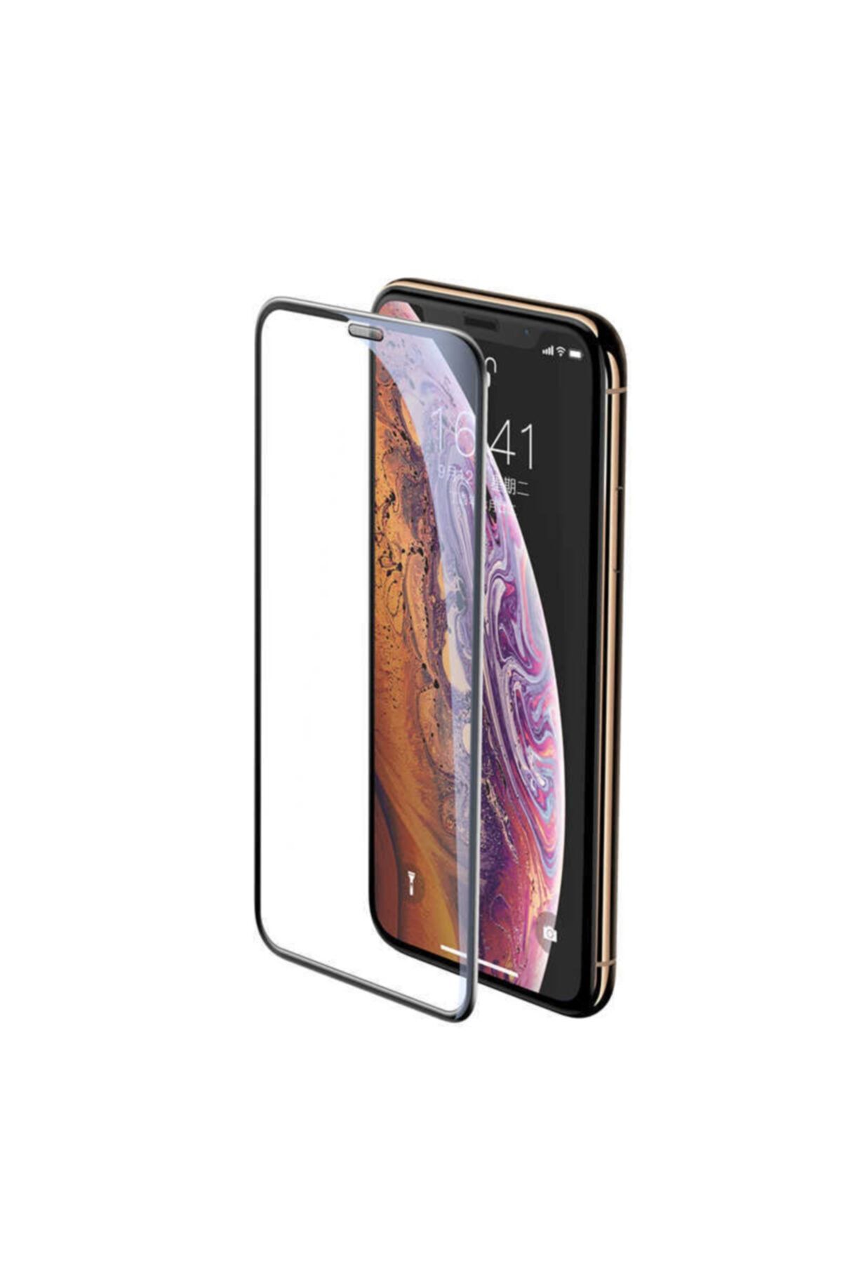 Fibaks Iphone 11 Anti-dust Temperli Tam Ekran Koruyucu Kırılmaz Cam Uyumlu