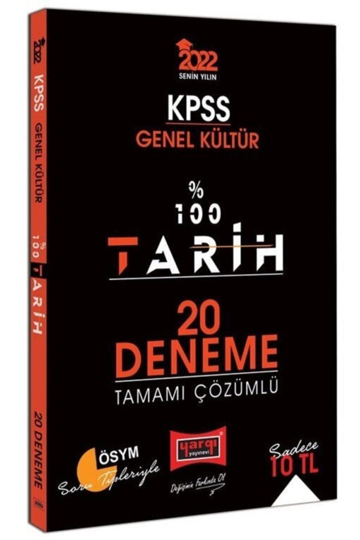 Yargı Yayınları Yargı 2022 Kpss Tarih 100 De 100 20 Deneme Çözümlü