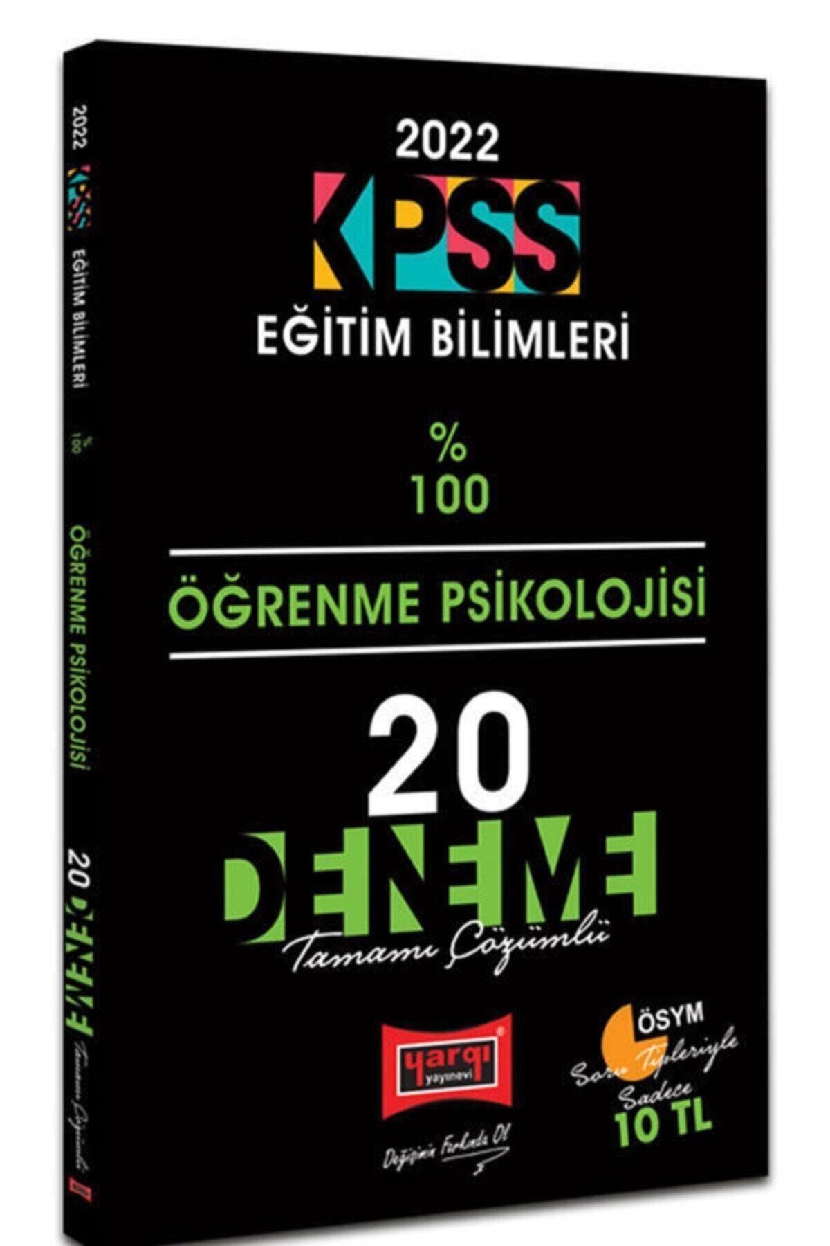 Yargı Yayınları 2022 Kpss Eğitim Bilimleri Öğrenme Psikolojisi Tamamı Çözümlü 20 Deneme