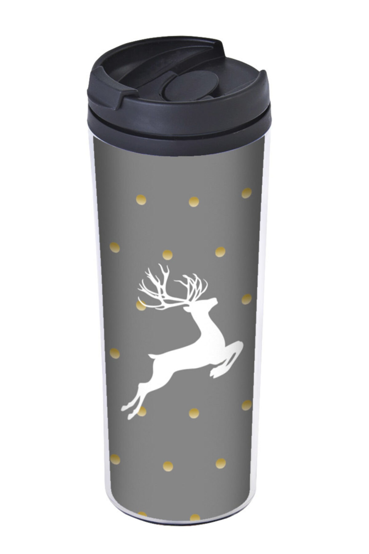 ALLMUG Geyikli Yılbaşı Termos Kupa 380 Ml