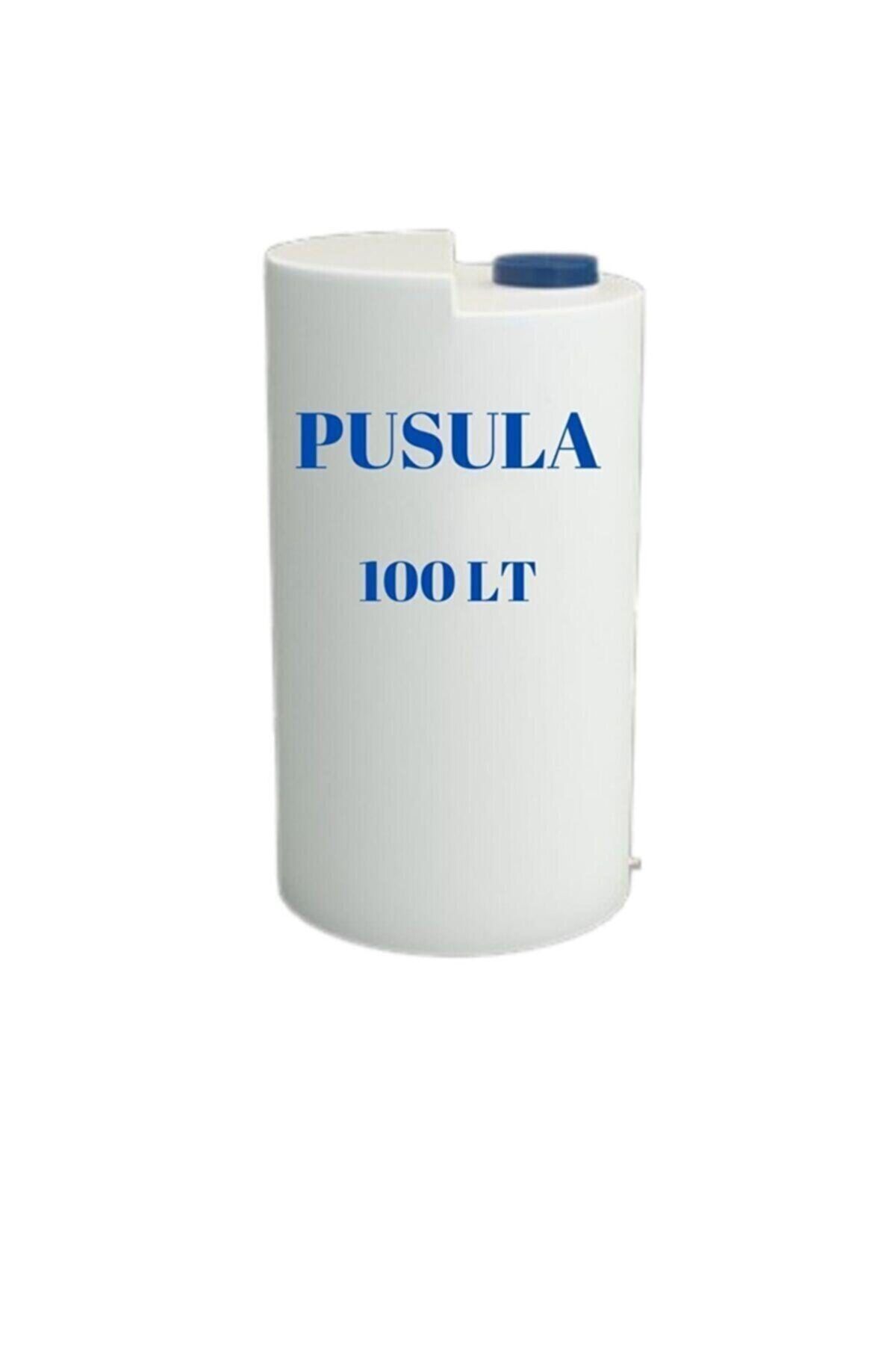 pusula Dikey Su Deposu 100lt Beyaz