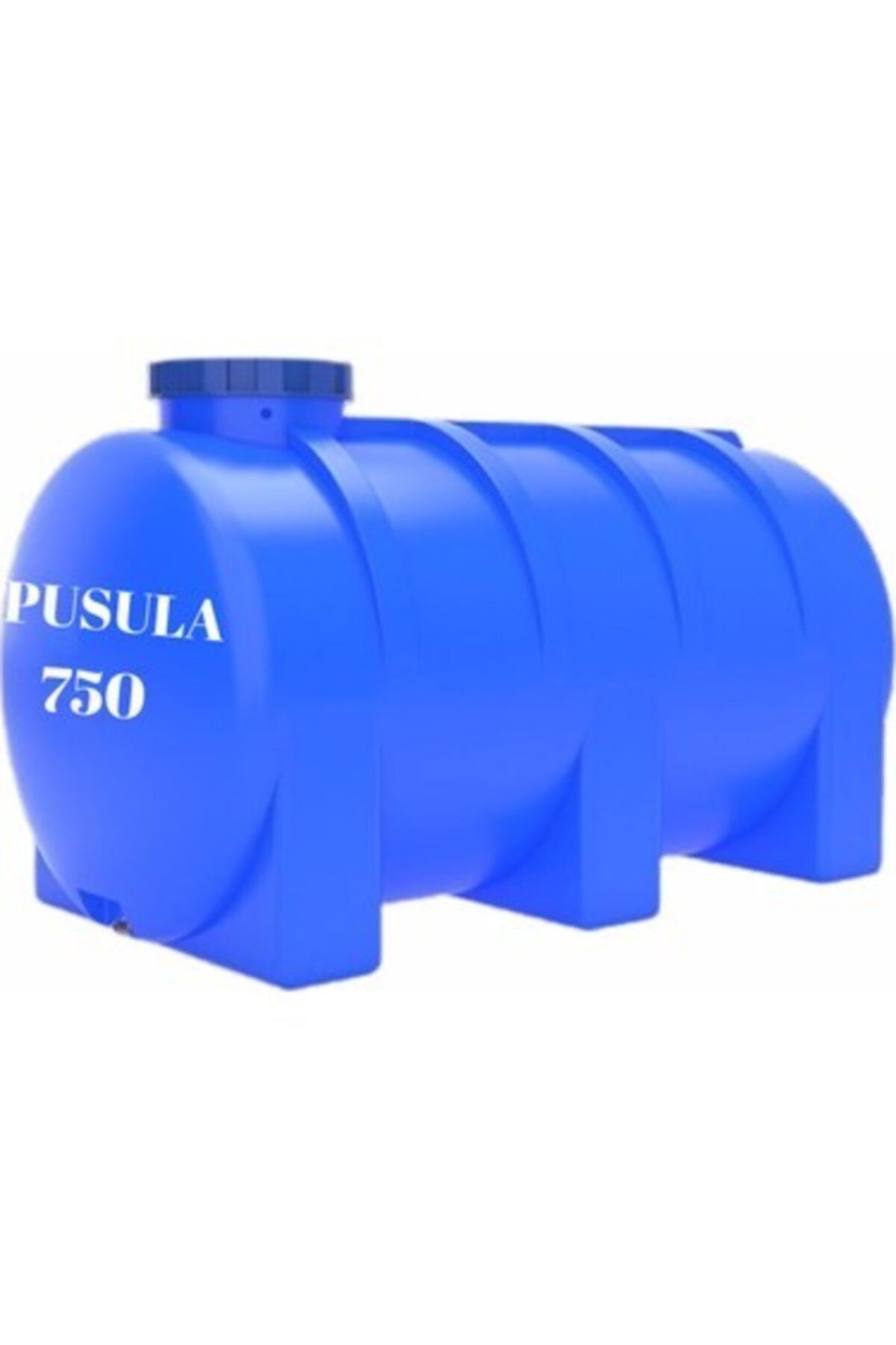 pusula Yatay Su Deposu 750lt Mavi