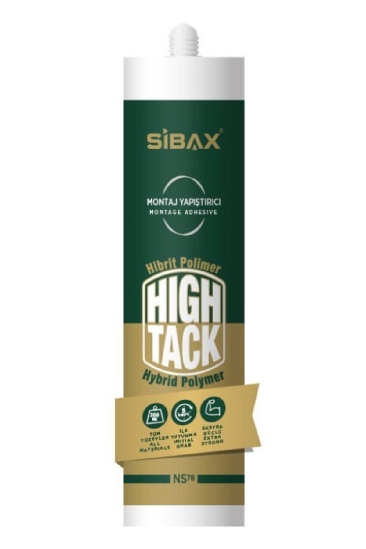 Sibax Beyaz Hibrit High-tack Montaj Yapıştırıcısı 290ml Ns78