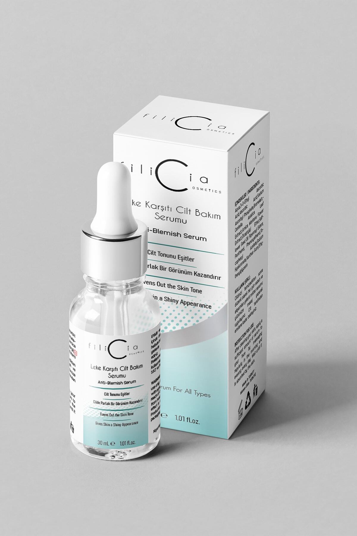 Filicia Cosmetics Cilt Tonu Eşitleyici Leke Karşıtı Ve Leke Giderici Cilt Bakım Serumu 30ml