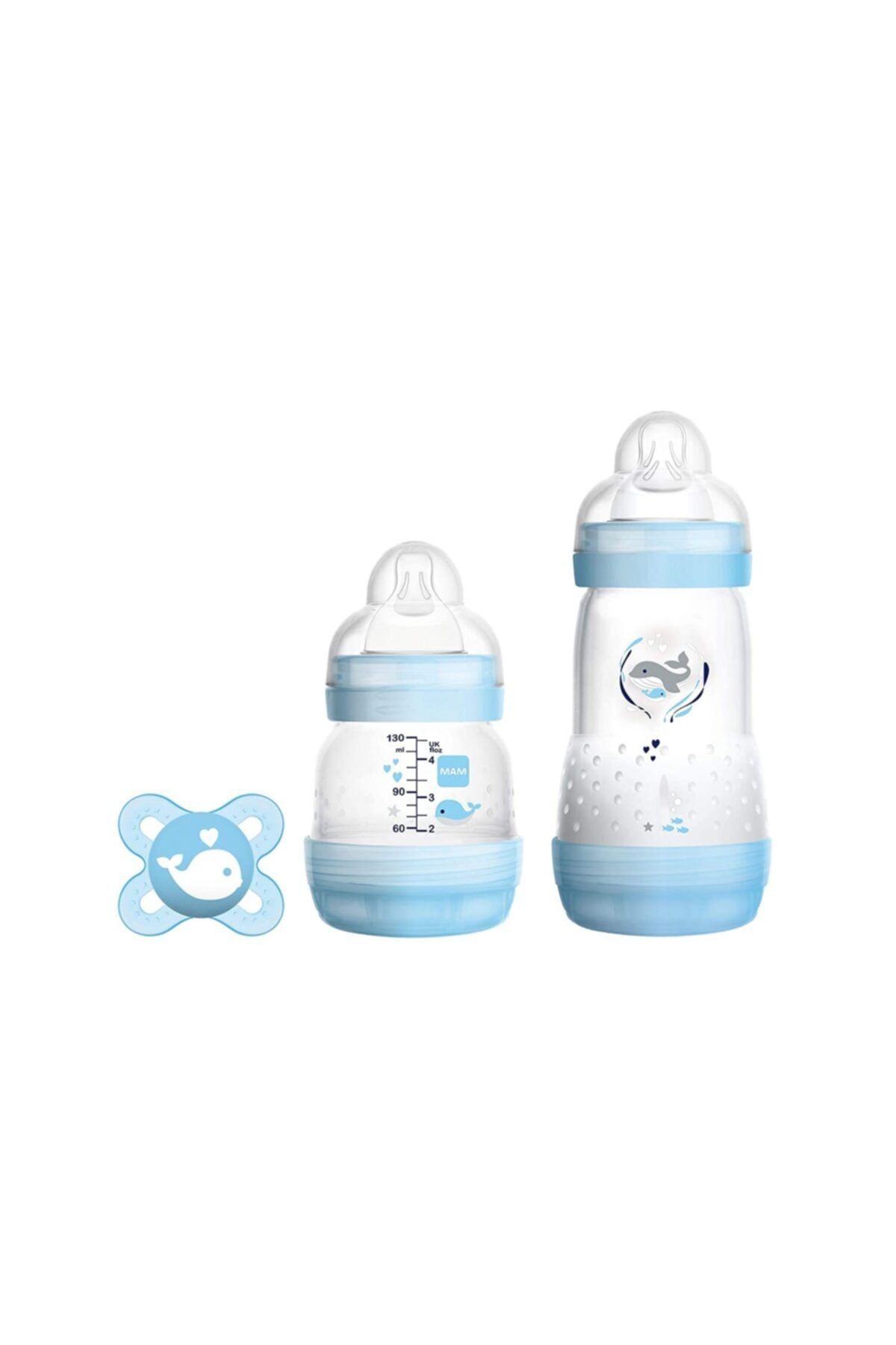 MAM Anti-colic Yenidoğan Set Mavi