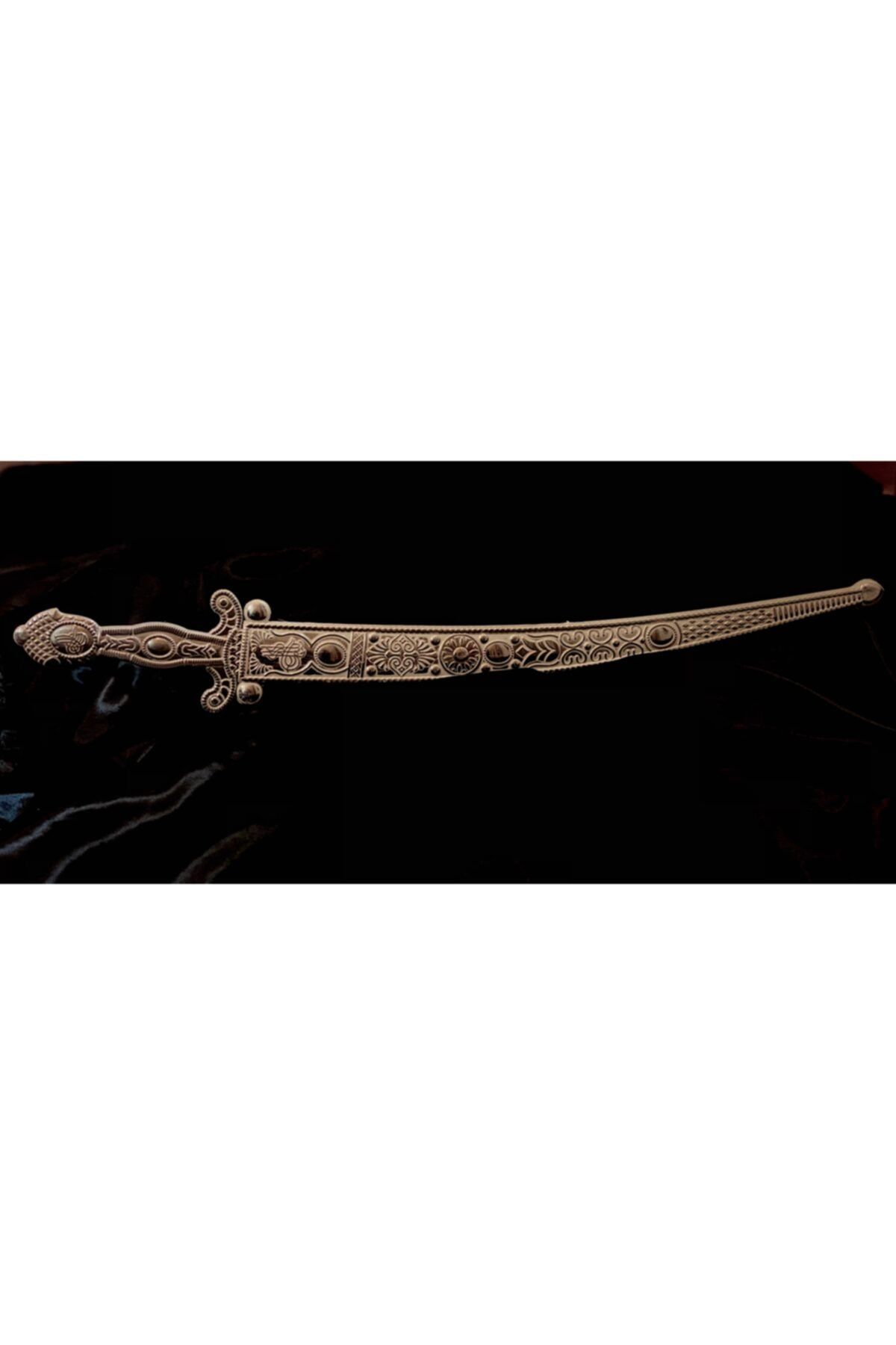 MERT PLASTİK Aksesuar Büyük Boy Gümüş Renk Plastik Sünnet Kılıcı (60CM)
