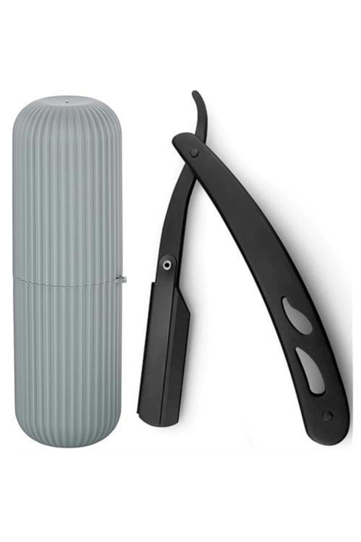Nano Absolute Black Çelik Ustura Kutulu Set 714603 6lı