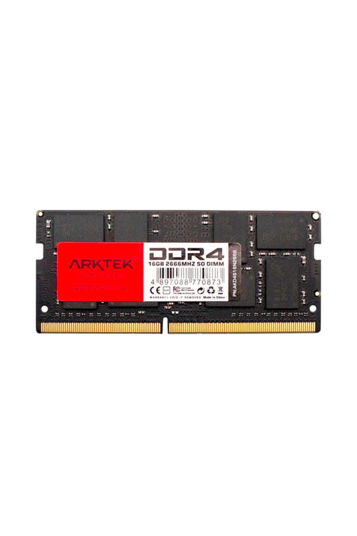 arktek 16gb Ddr4 2666mhz Notebook Ram Sodımm Cl19