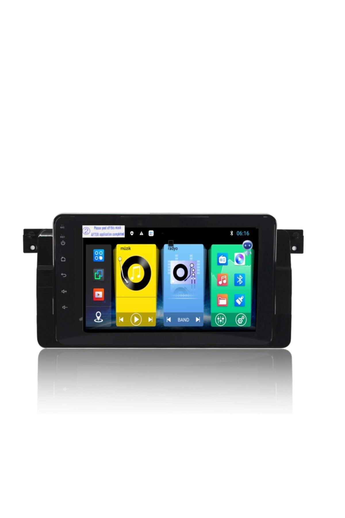Navix Bmw E46  Uyumlu Androıd 11 Seslı Komut Multımedya Ekran Oem - Tk-006