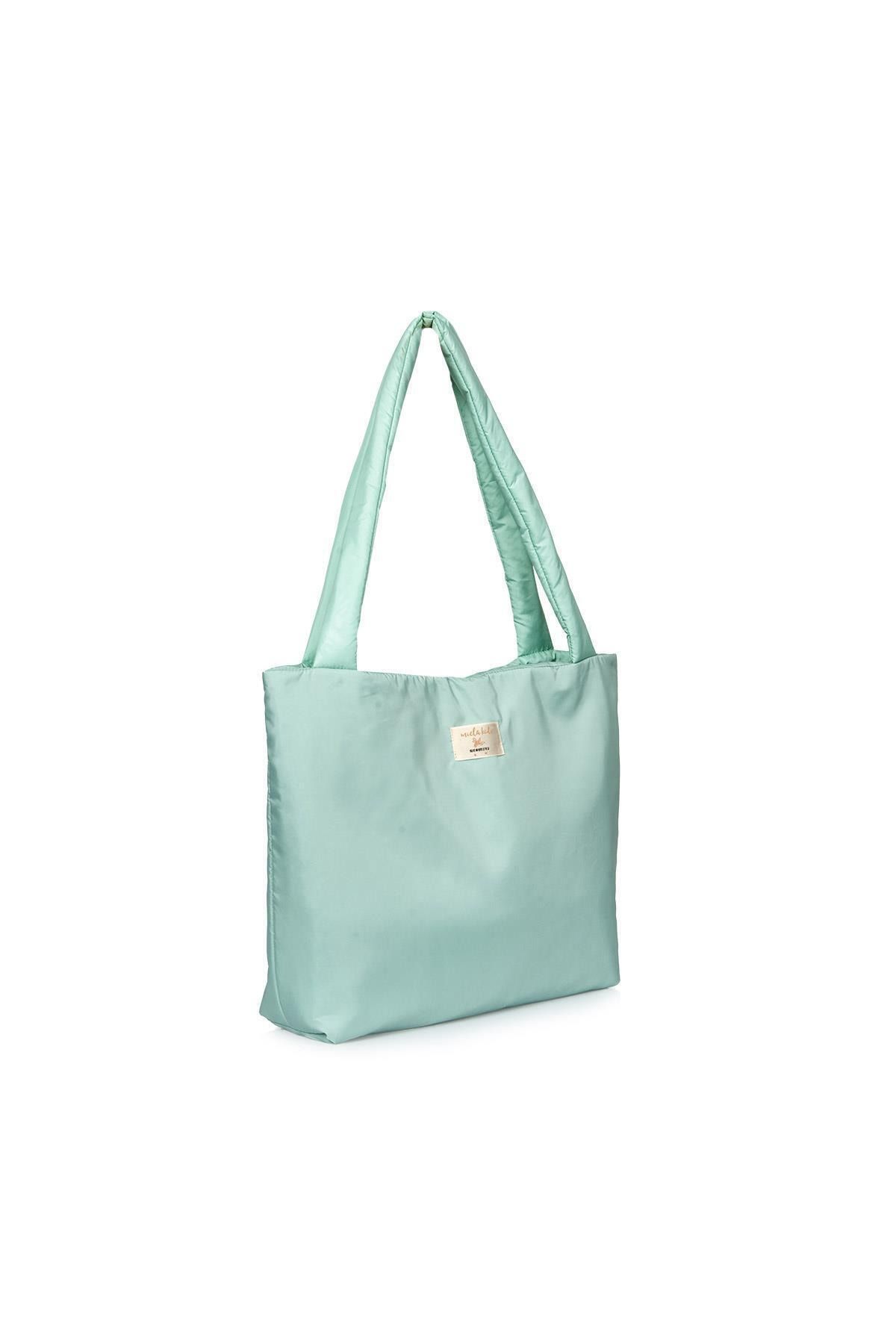 Miela Kids Minimal Anne-bebek Bakım Çantası - Mint