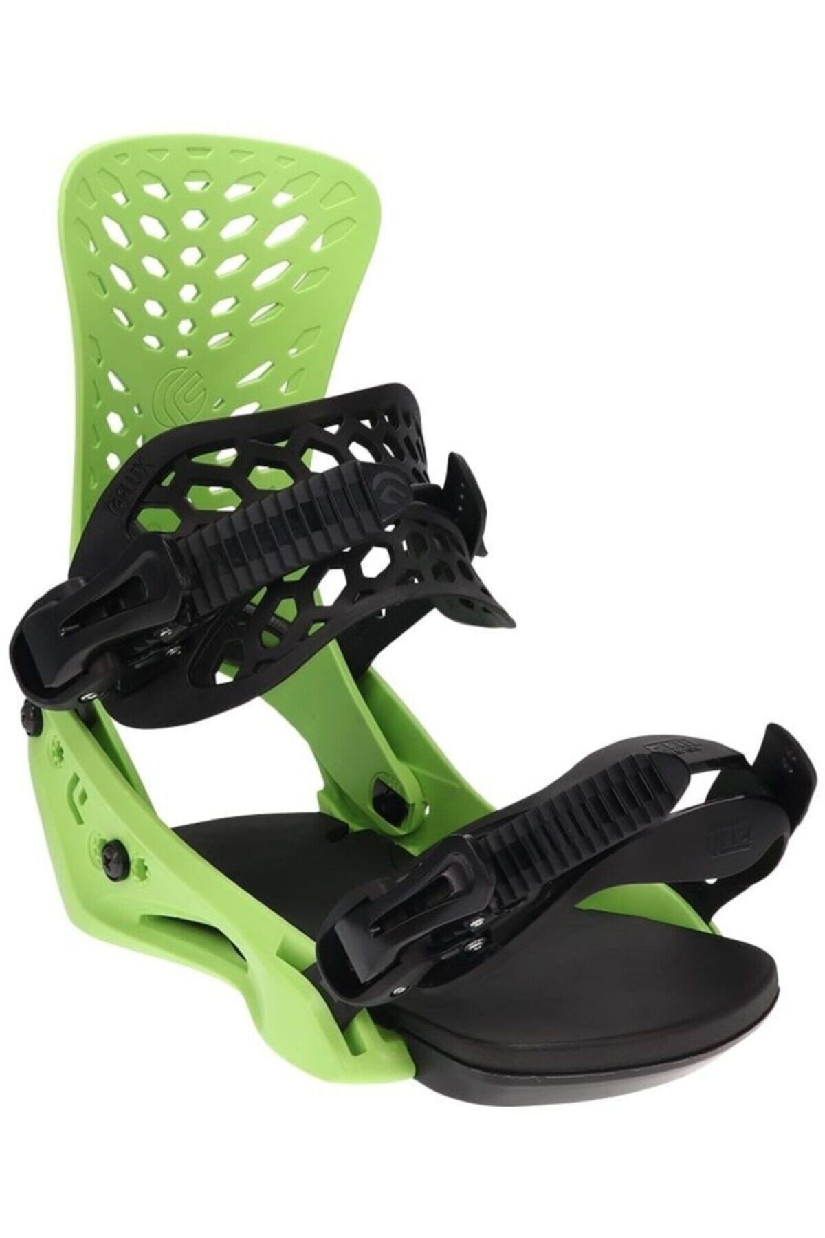 FLUX Pr Green Snowboard Bağlama