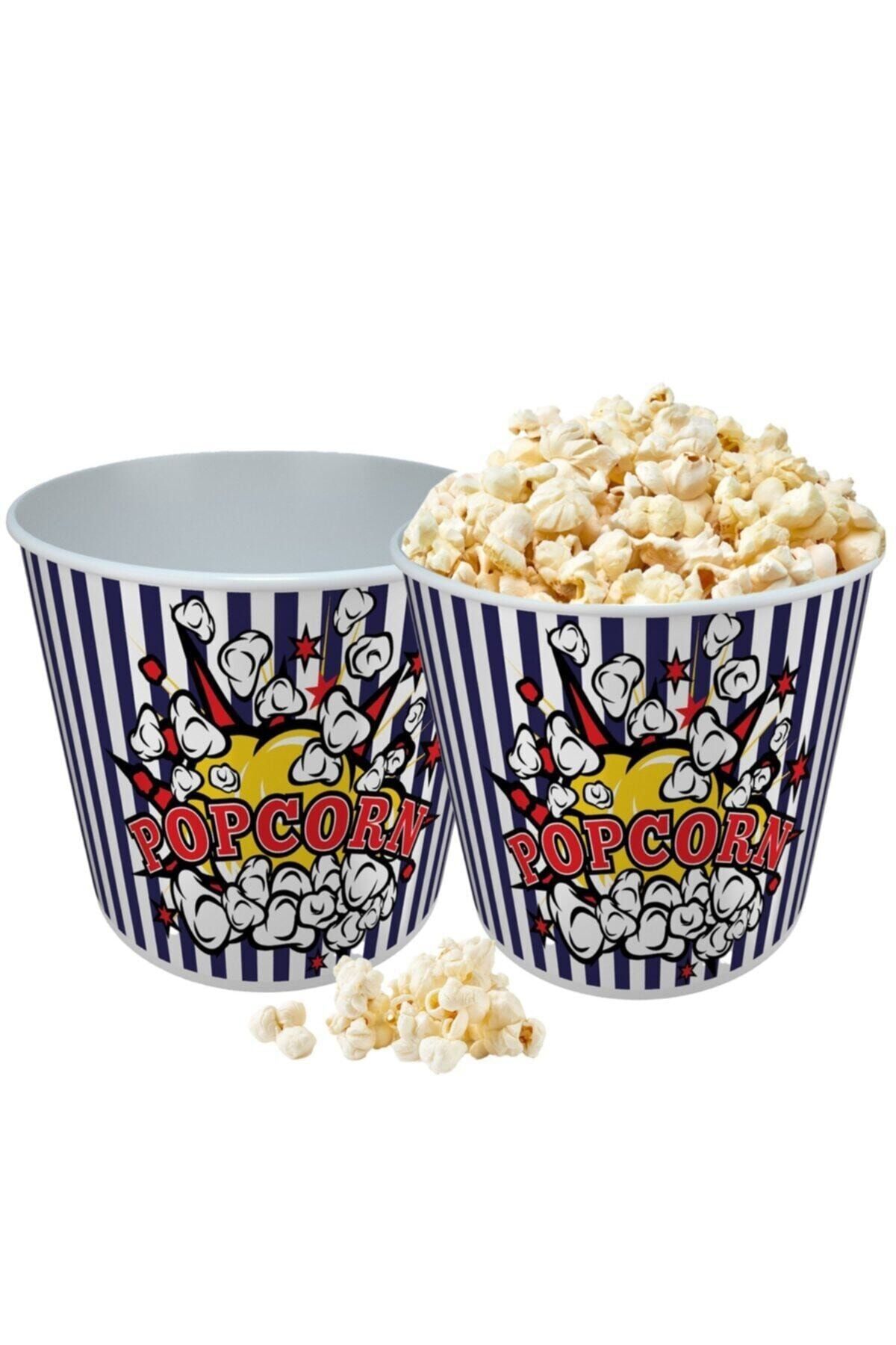 Leva House Mısır Popcorn Kovası No-2 Aile Boy X 2 Adet