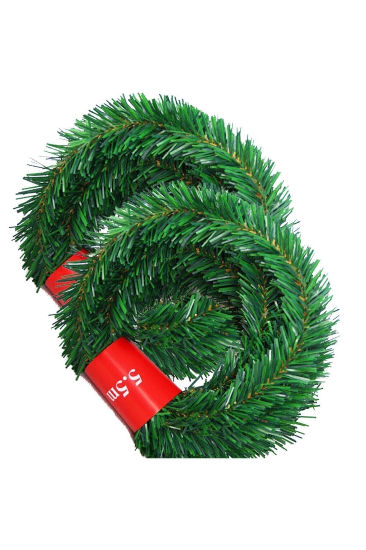Topyekünparti Yeşil Çam Garland 3 Metre - 3.5mm Kalınlık