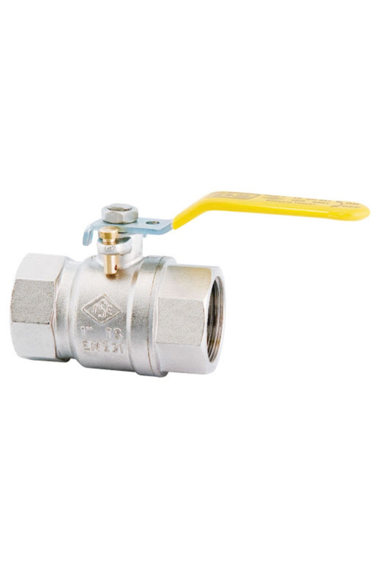 ŞENPRES 60'lı (1 Koli) Kilitli Gaz Vanası 3/4\