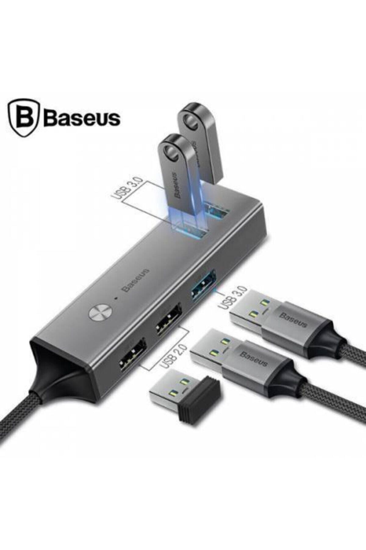 Baseus Hub Type-c T0 Usb Klavye Mouse Flash Disk Okuyucu Otg Çoğaltıcı Typce Dönüştürücü Çoğaltıcı