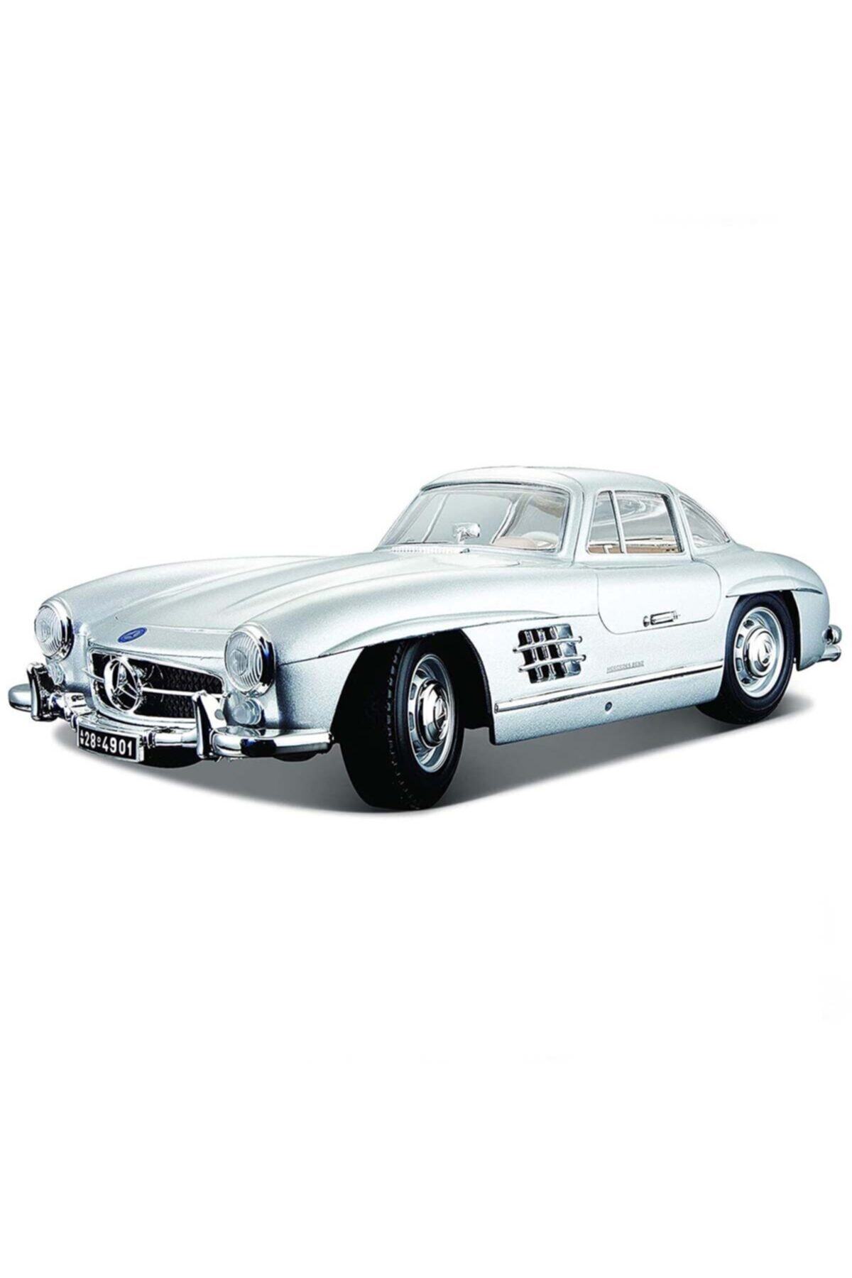 BBURAGO 1:18 Mercedes Benz 300 Sl 1954 Model Araba