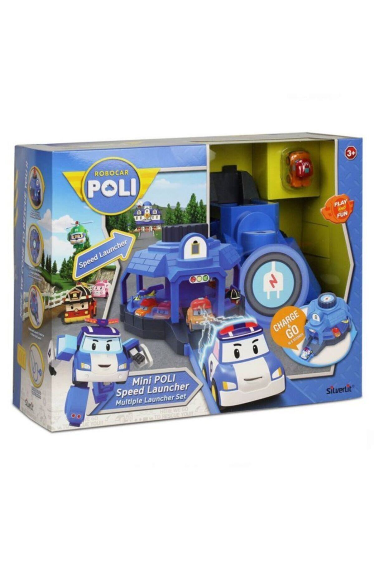 Neco Robocar Poli Çoklu Fırlatıcılı Yol Seti