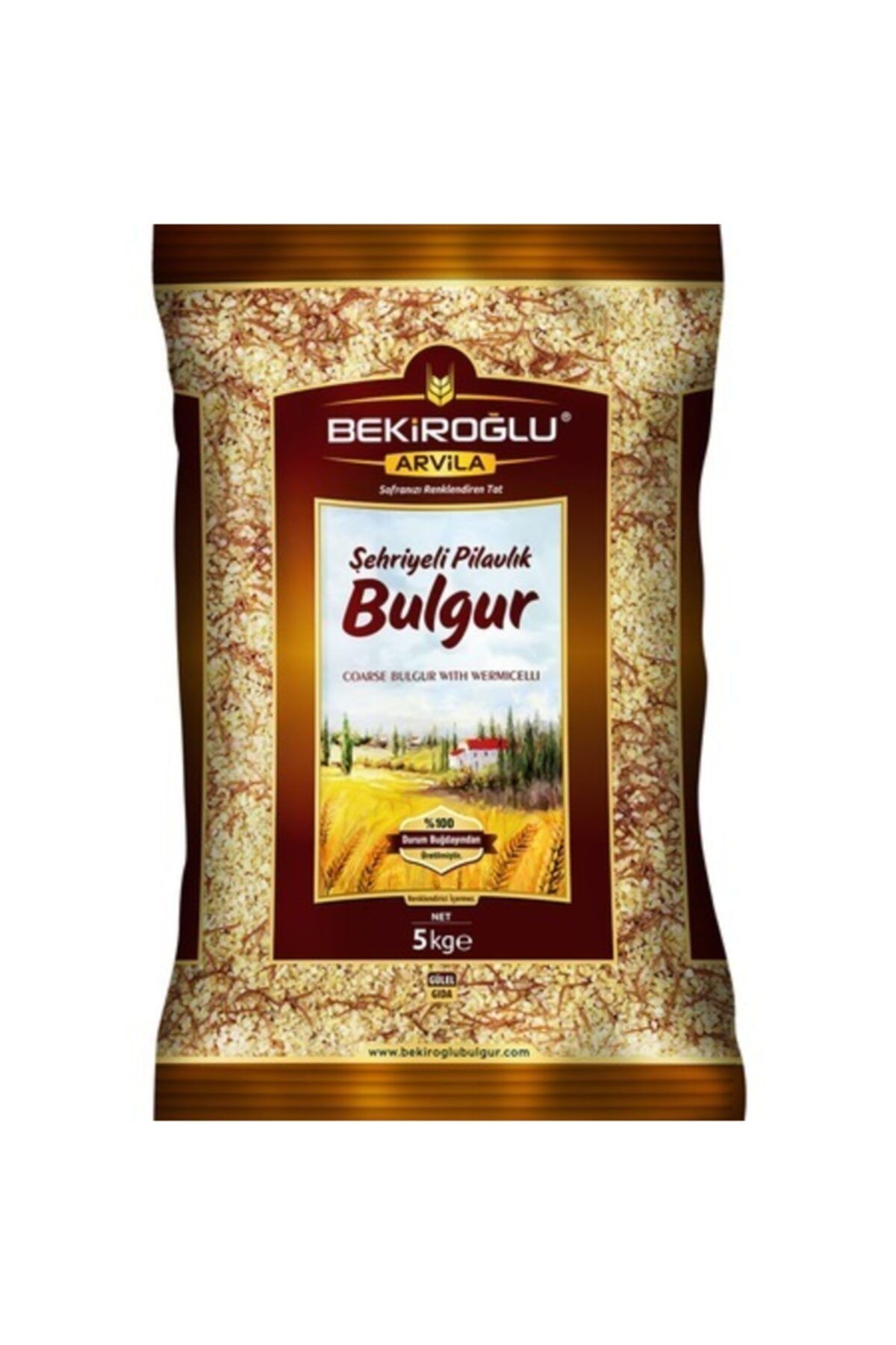 BEKİROĞLU ARVİLA Şehriyeli Pilavlık Bulgur 5 Kg